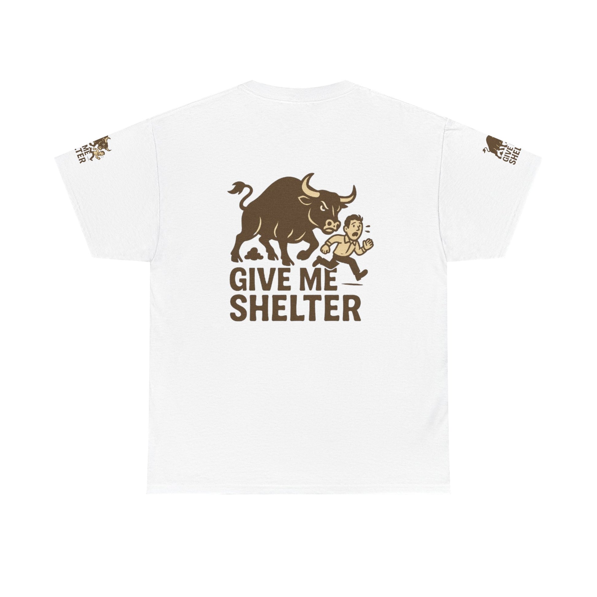 Shelter Run Unisex Cotton Tee | Funny Graphic Tee, Gift for Animal Lovers, Casual Wear, Birthday Humor, Unique Statement Shirt