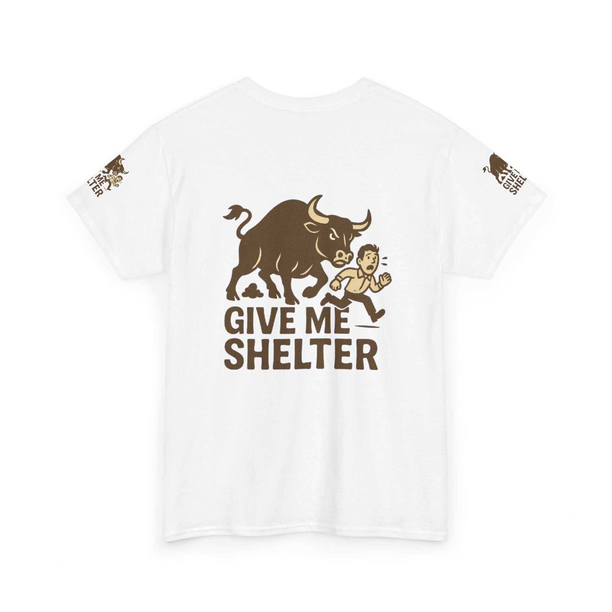 Shelter Run Unisex Cotton Tee | Funny Graphic Tee, Gift for Animal Lovers, Casual Wear, Birthday Humor, Unique Statement Shirt