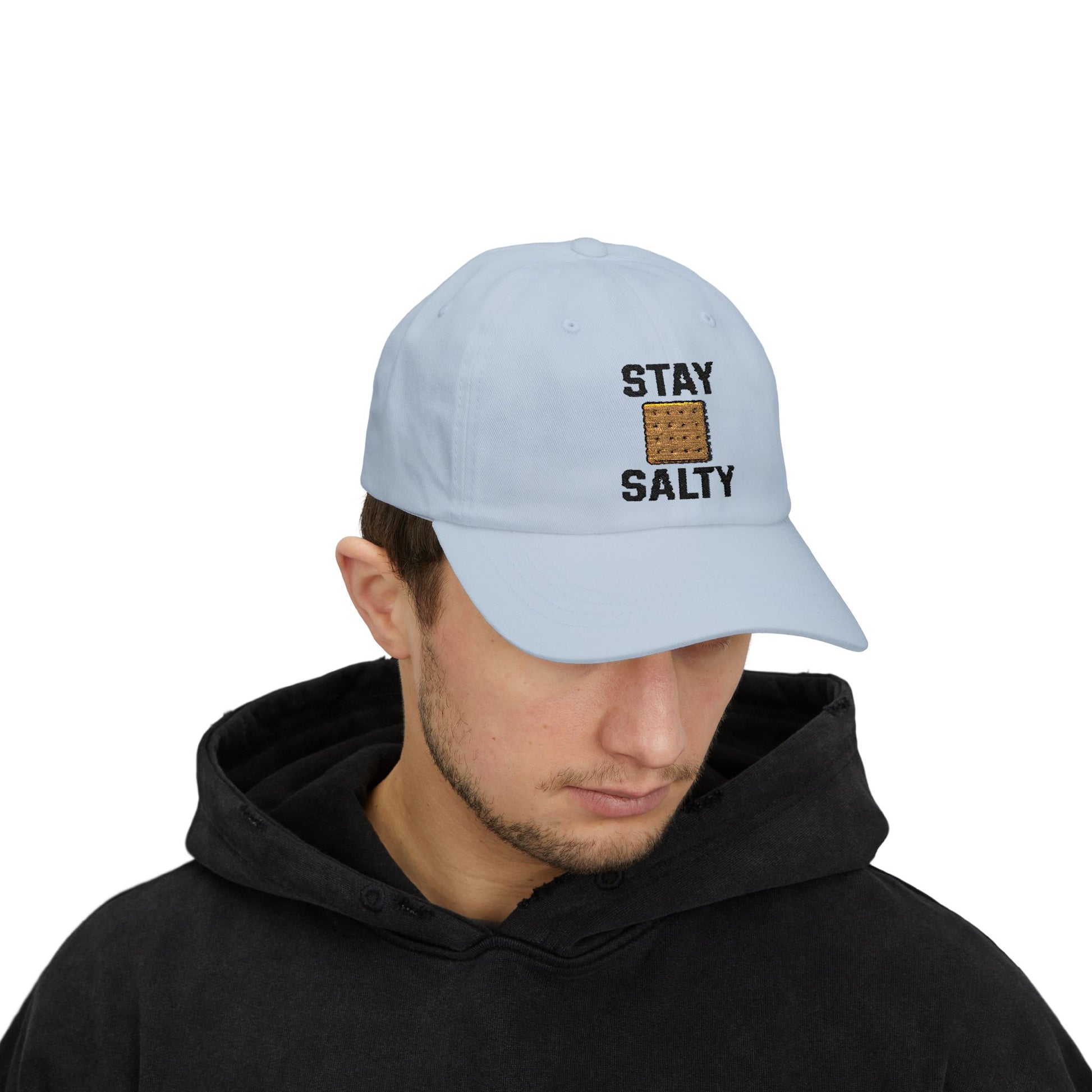 Stylish Dad Cap - Stay Salty Hat for Casual Outings, Beach Days, Father's Day Gift, Summer Accessory, Everyday Wear