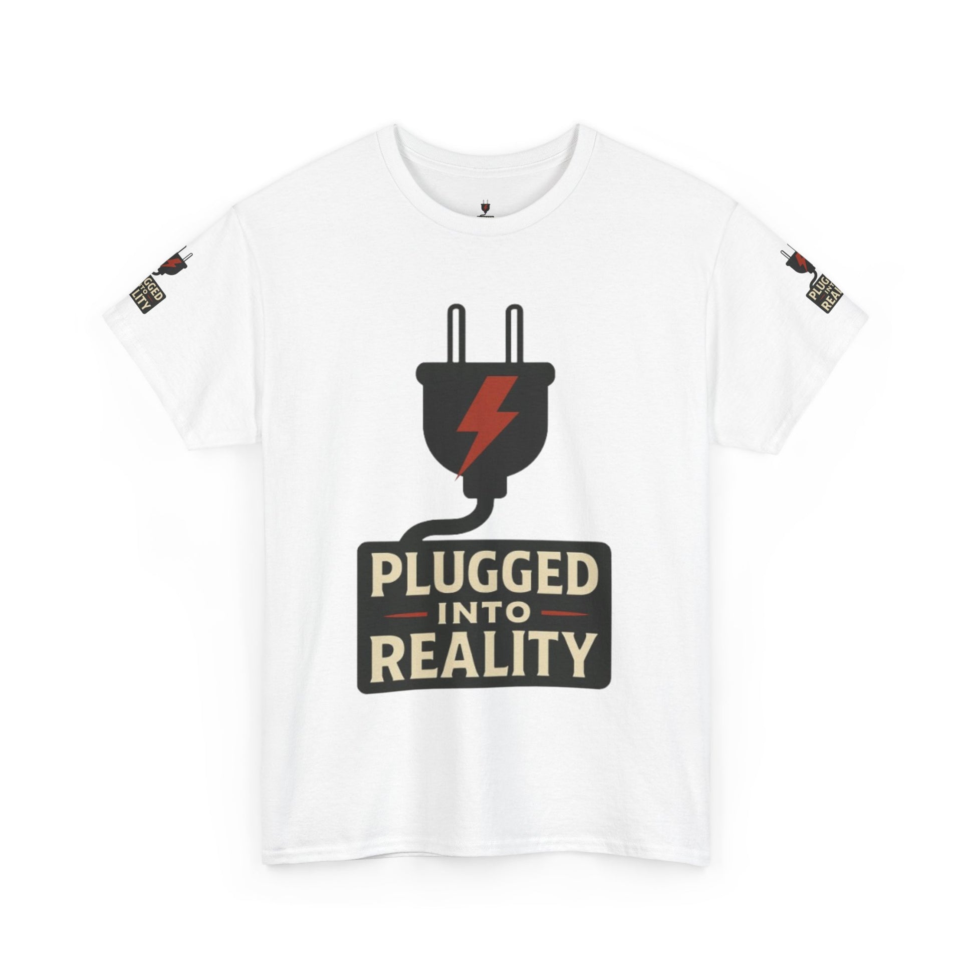 Unplugged Reality Tee - Fun Casual Shirt, Gift for Tech Enthusiasts, Graphic Tee for Friends, Quirky Everyday Wear, Recharge Your Vibe!