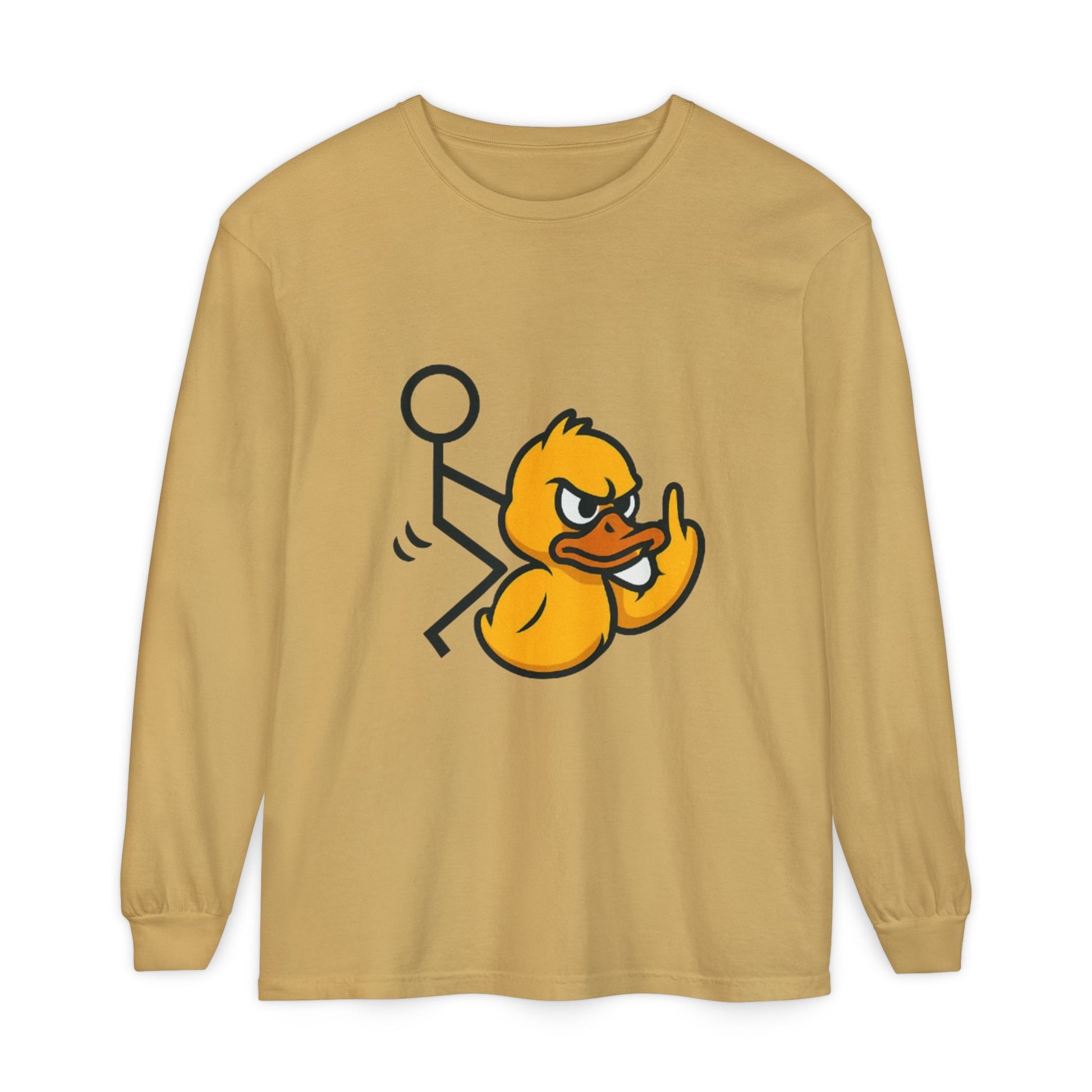 Unisex Garment-dyed Long Sleeve T-Shirt