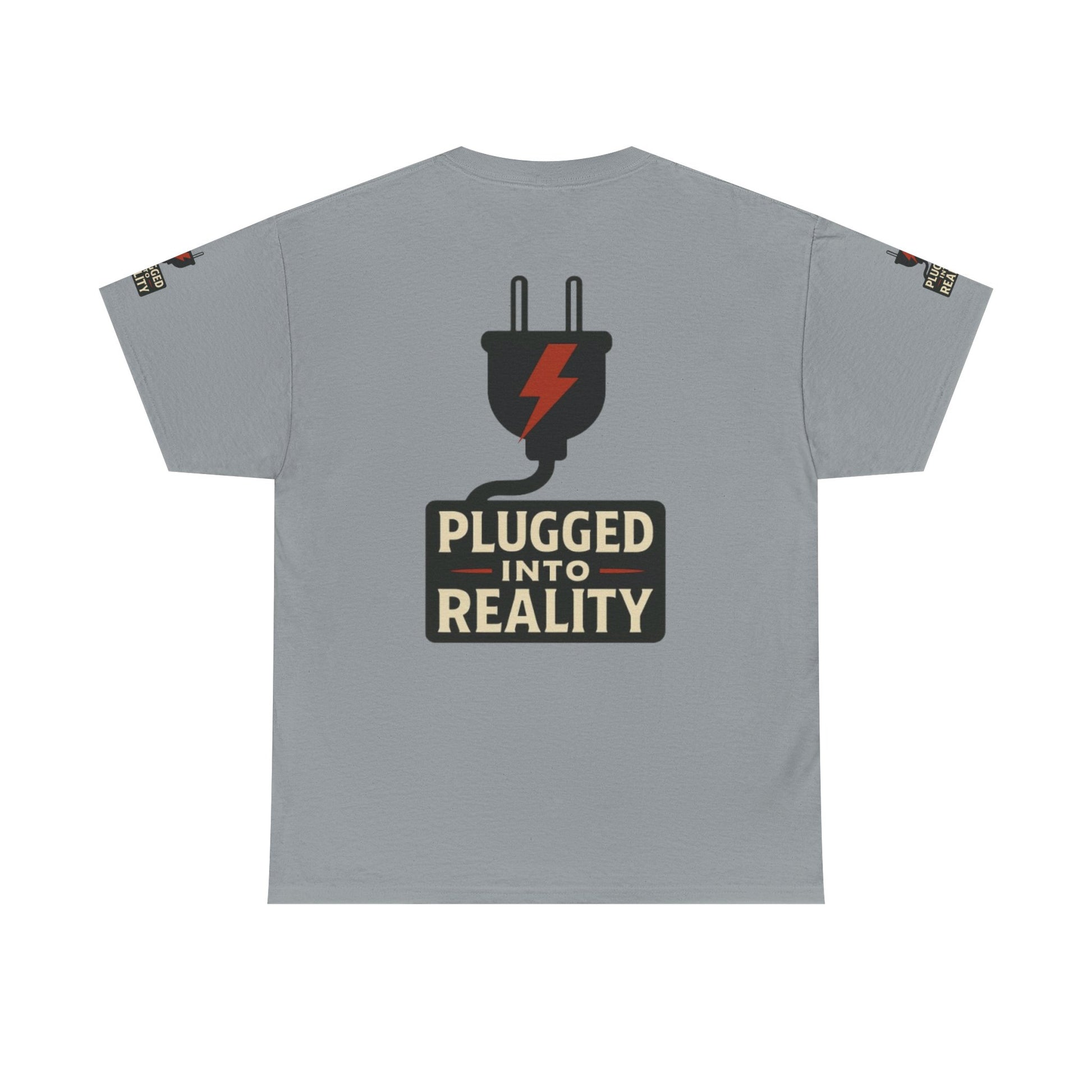 Unplugged Reality Tee - Fun Casual Shirt, Gift for Tech Enthusiasts, Graphic Tee for Friends, Quirky Everyday Wear, Recharge Your Vibe!