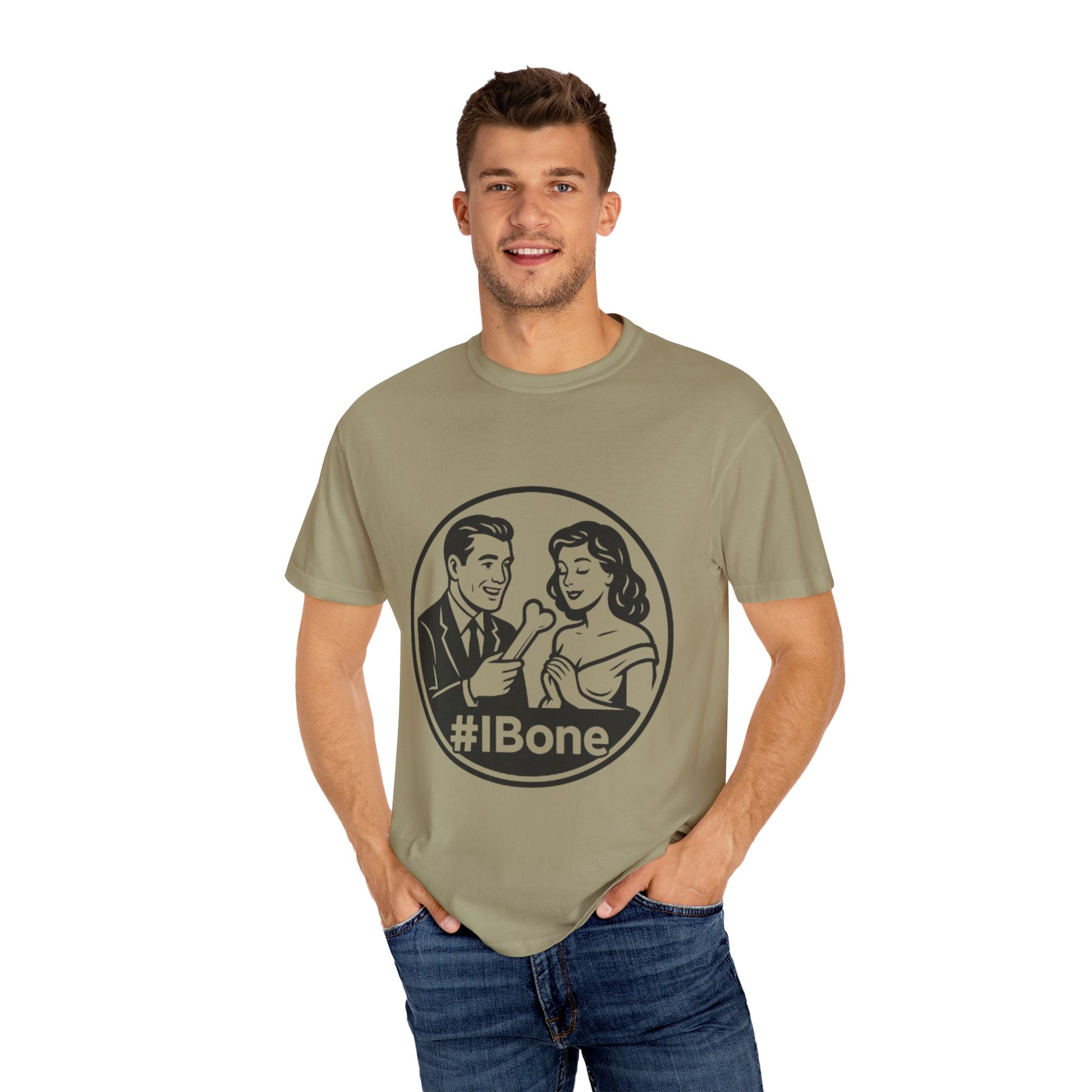 Playful Unisex T-Shirt: #IBone Design, Cute Couple Humor Tee, Gift for Couples, Funny Graphic Shirt, Casual Wear