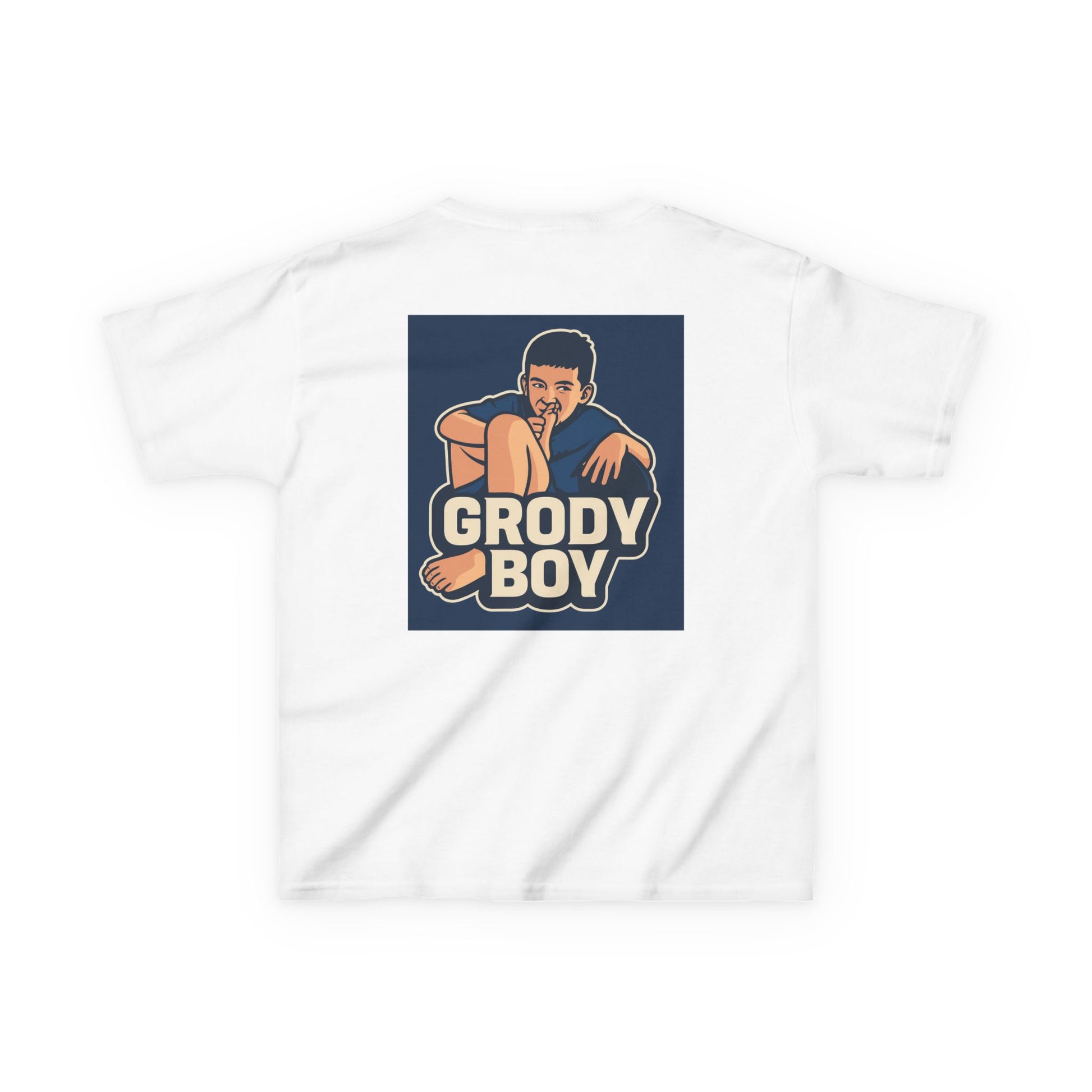 Grody Boy Kids Tee - Fun Casual Wear, Perfect for Playtime, Birthdays, Everyday Adventures, Unisex Kids Apparel