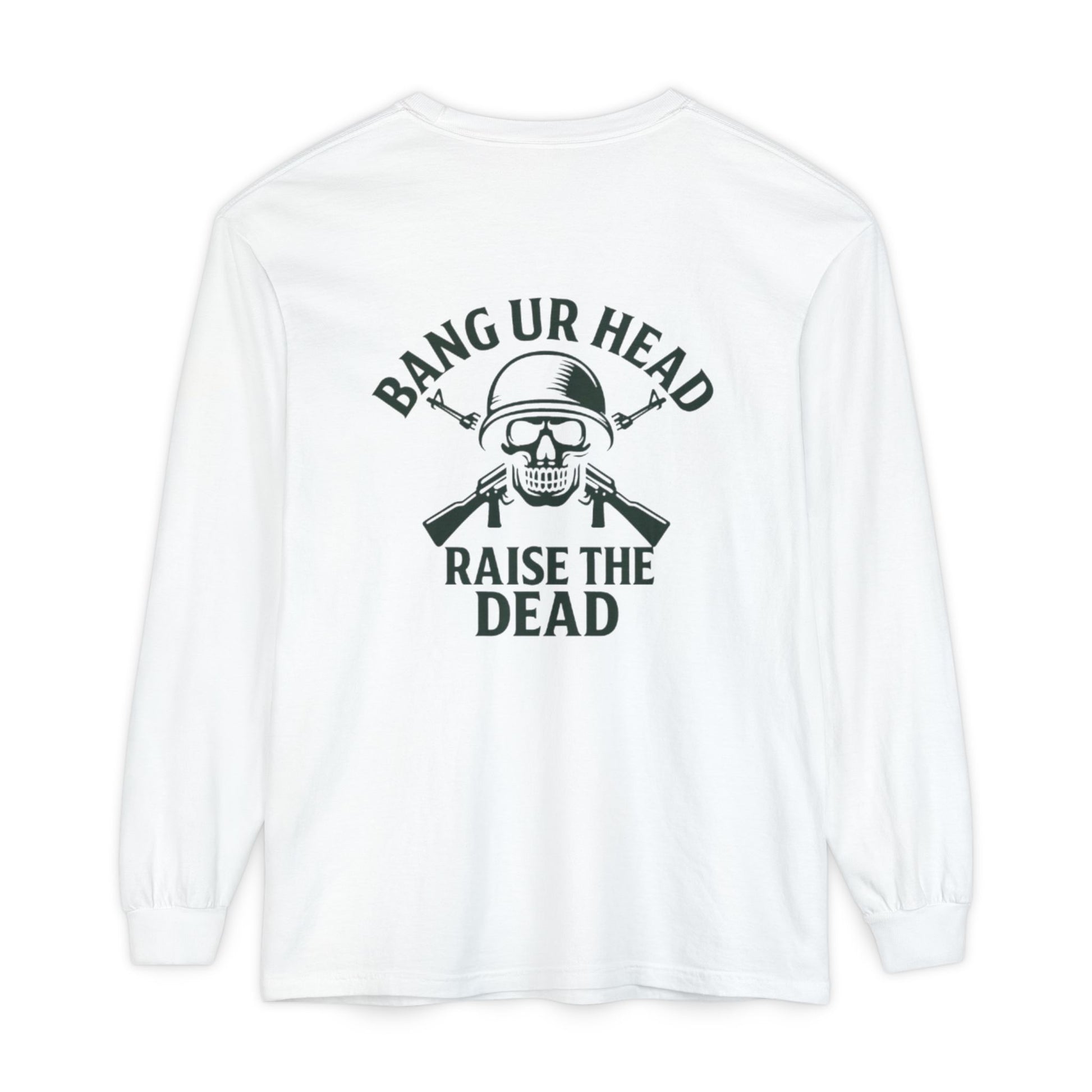 Unisex Garment-dyed Long Sleeve T-Shirt