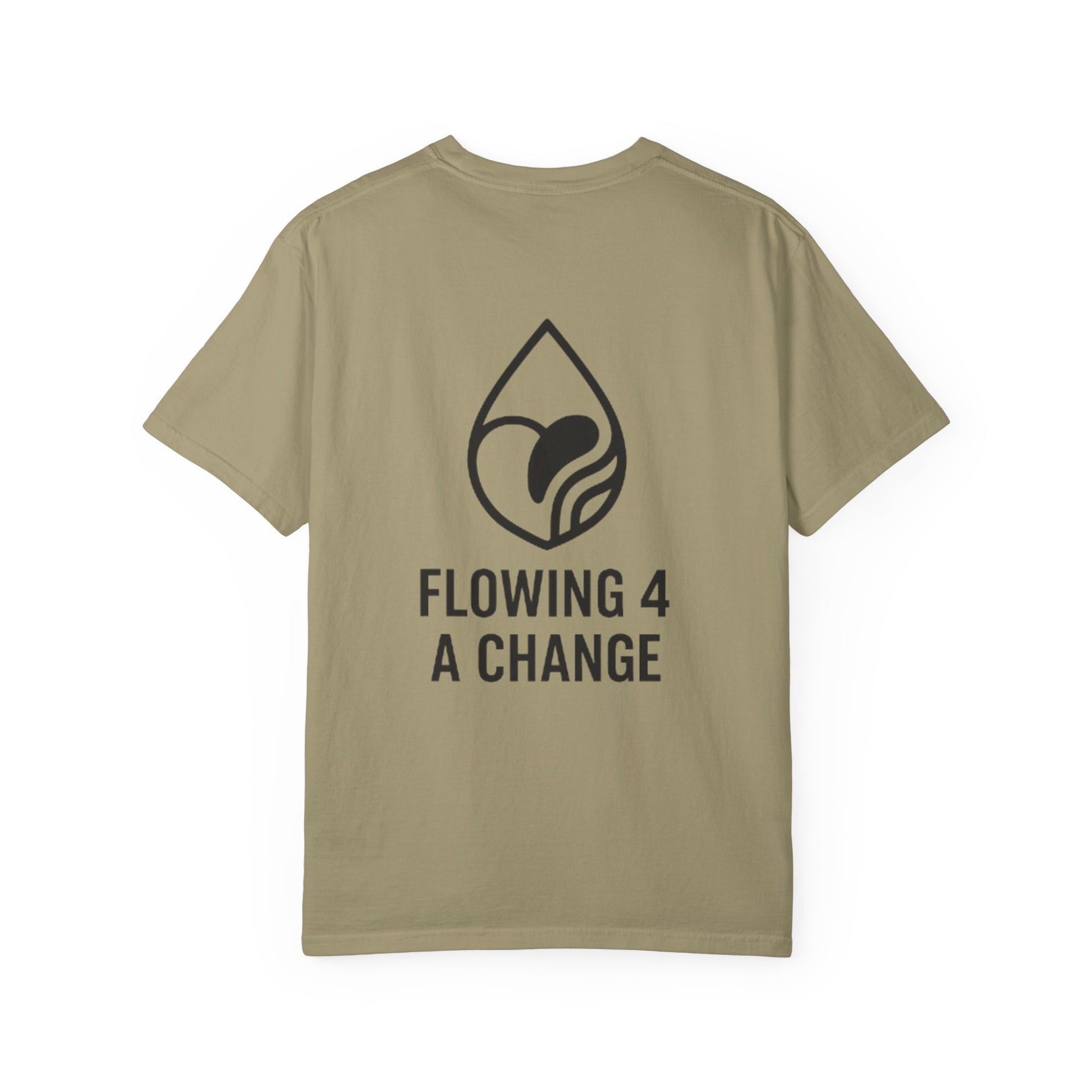 T-Shirt adapt fast, stay human Unisex Garment-Dyed