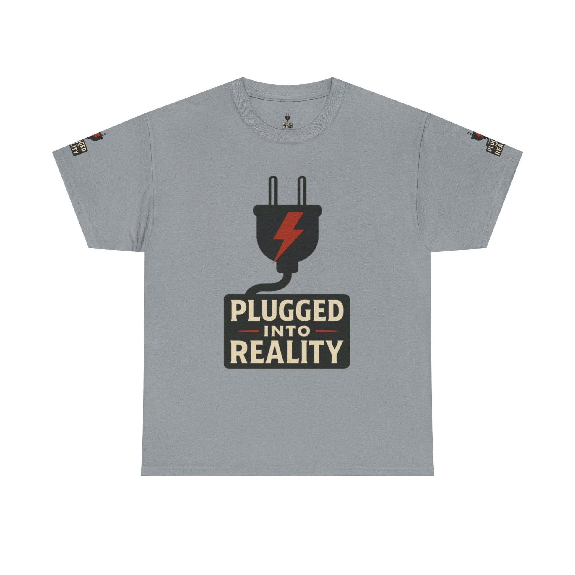 Unplugged Reality Tee - Fun Casual Shirt, Gift for Tech Enthusiasts, Graphic Tee for Friends, Quirky Everyday Wear, Recharge Your Vibe!