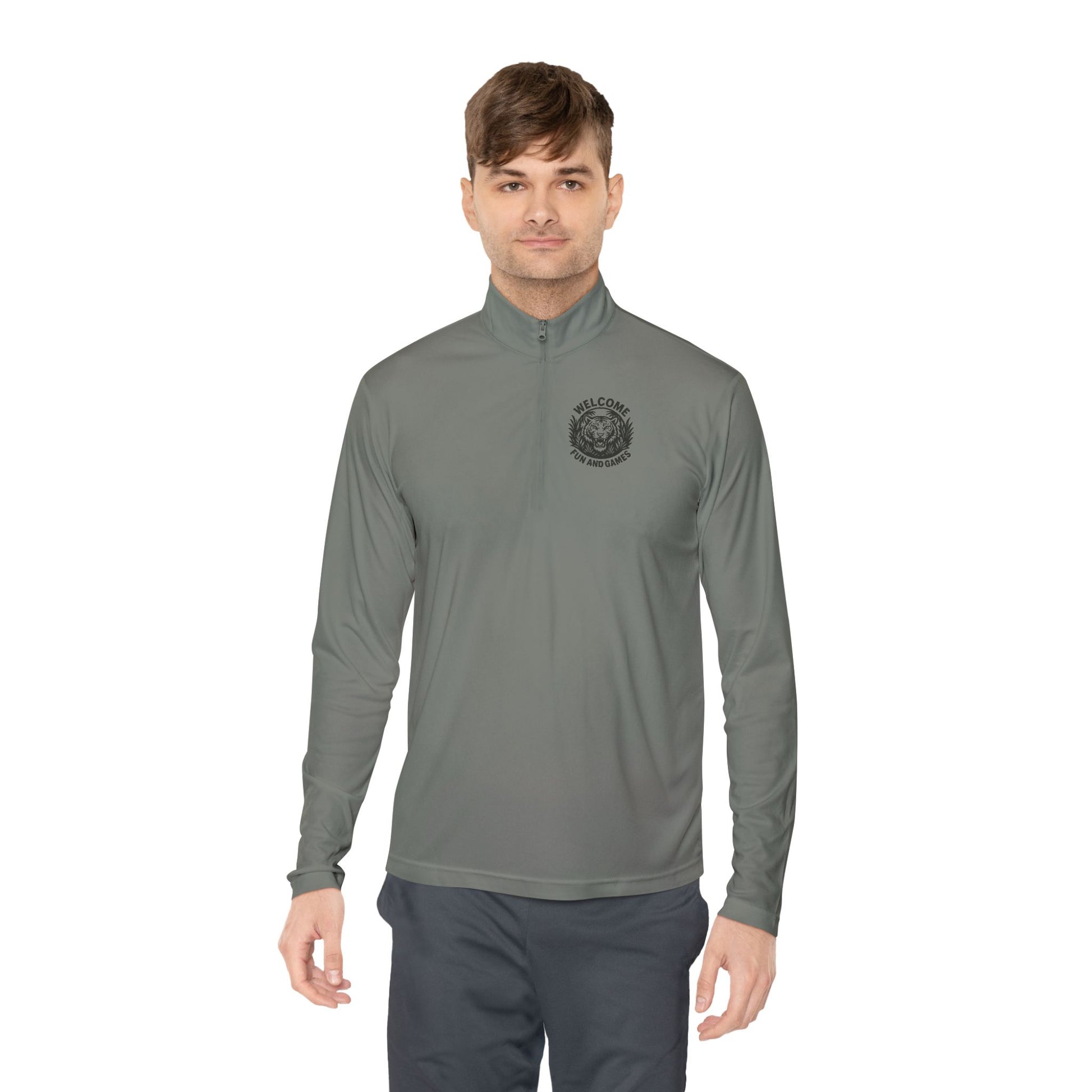 Unisex Quarter-Zip Pullover, Cozy Layer for Every Occasion, Perfect for Game Nights or Casual Outings, Gifts for Him/Her, Stylish & [...]