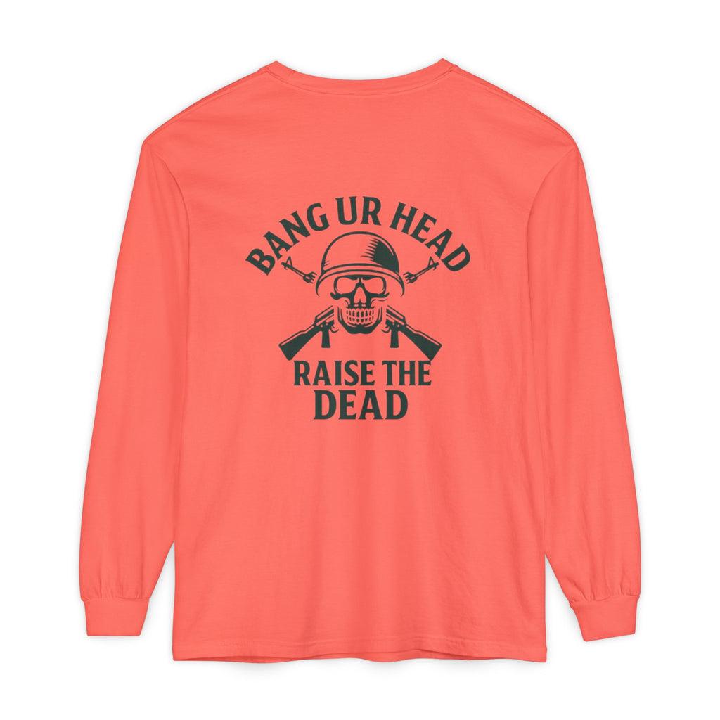 Unisex Garment-dyed Long Sleeve T-Shirt