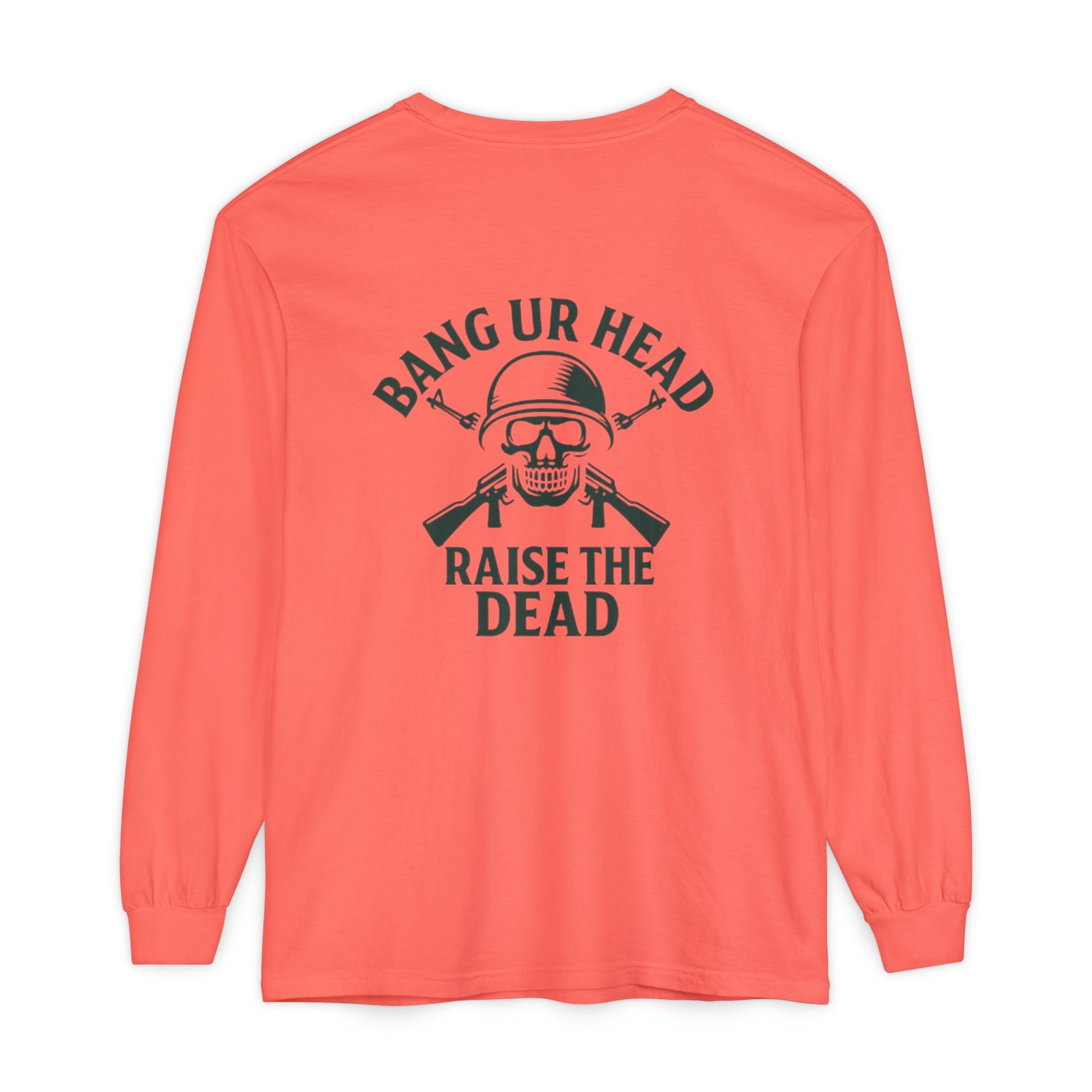 Unisex Garment-dyed Long Sleeve T-Shirt