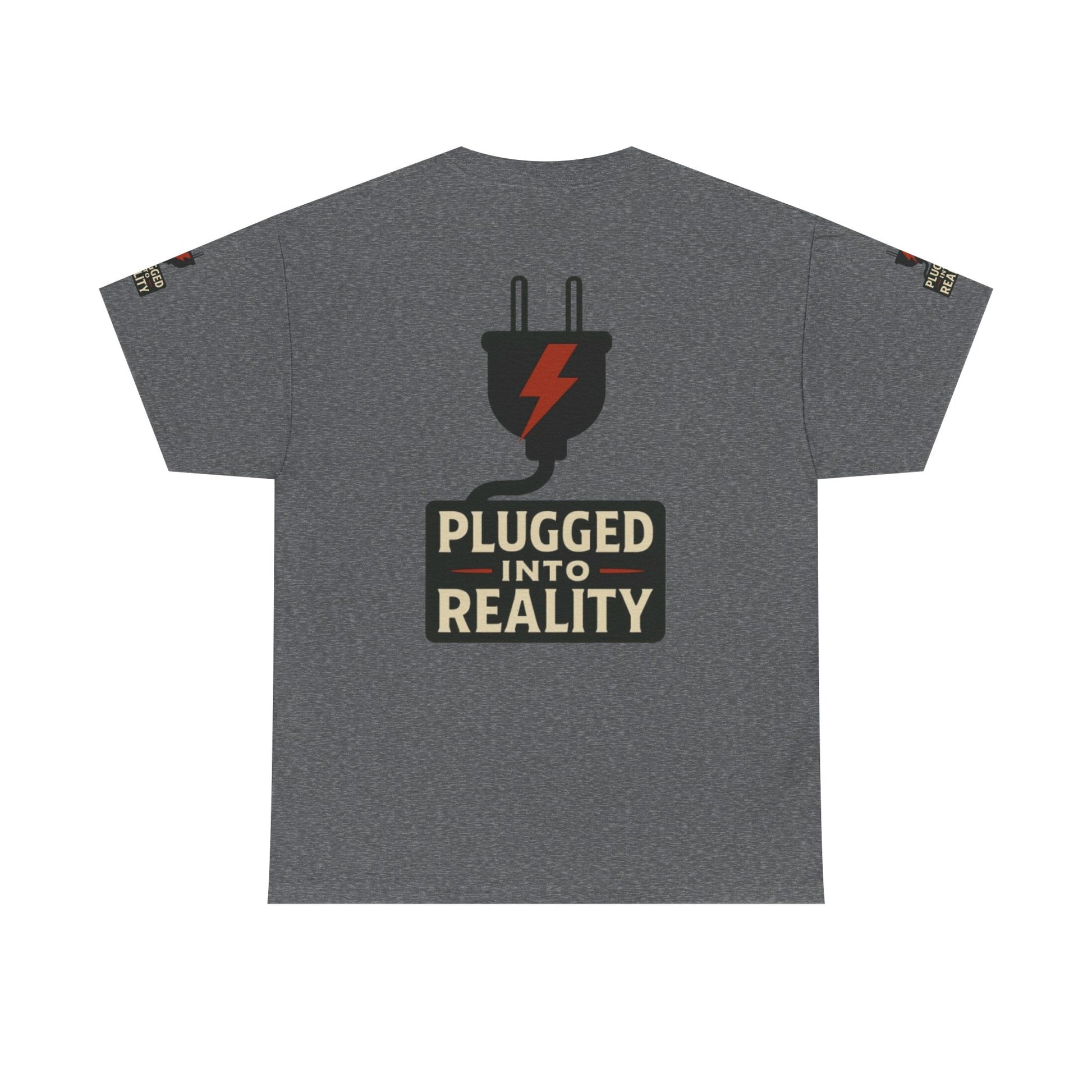 Unplugged Reality Tee - Fun Casual Shirt, Gift for Tech Enthusiasts, Graphic Tee for Friends, Quirky Everyday Wear, Recharge Your Vibe!