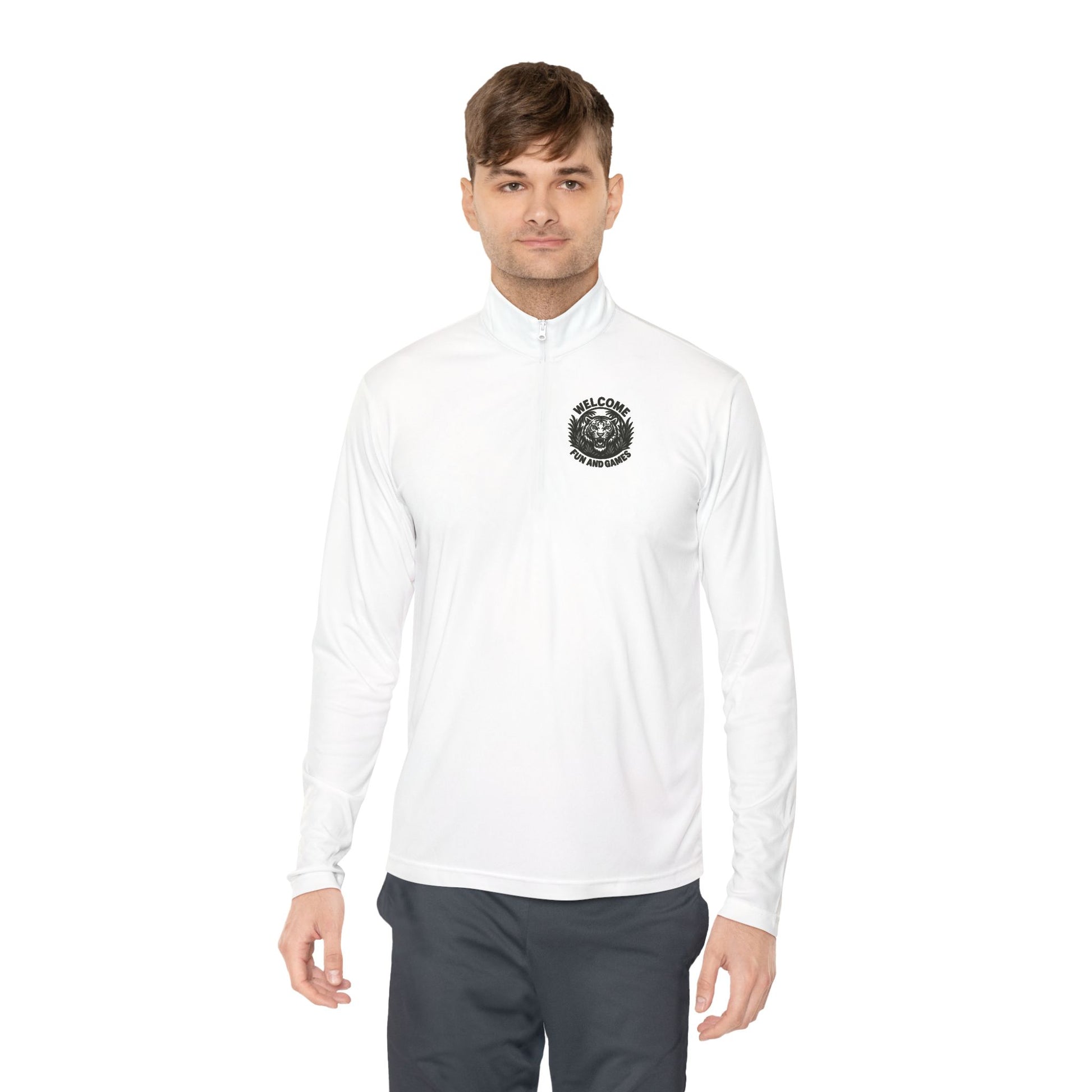 Unisex Quarter-Zip Pullover, Cozy Layer for Every Occasion, Perfect for Game Nights or Casual Outings, Gifts for Him/Her, Stylish & [...]