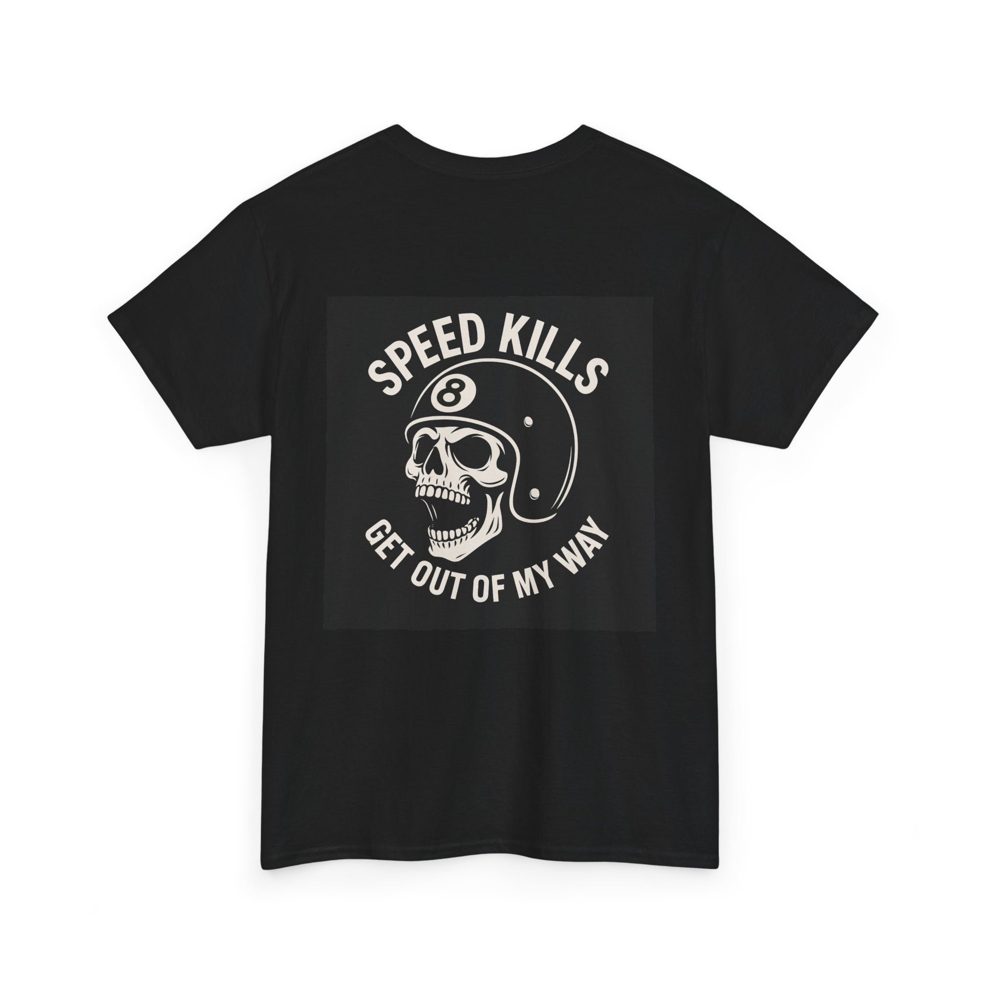 Skull Graphic Tee, Unisex Heavy Cotton Tee, Motorcycle Apparel, Edgy Clothing, Gift for Bikers, Statement T-Shirt