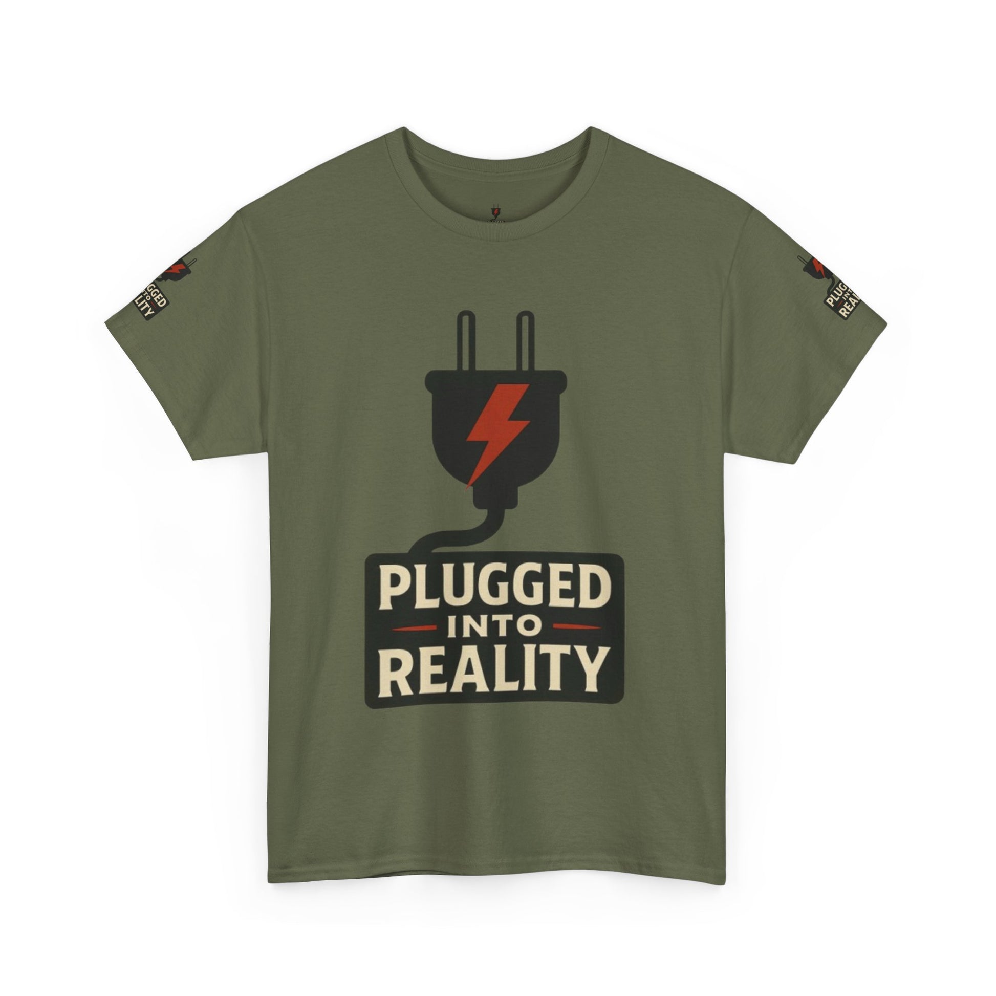 Unplugged Reality Tee - Fun Casual Shirt, Gift for Tech Enthusiasts, Graphic Tee for Friends, Quirky Everyday Wear, Recharge Your Vibe!