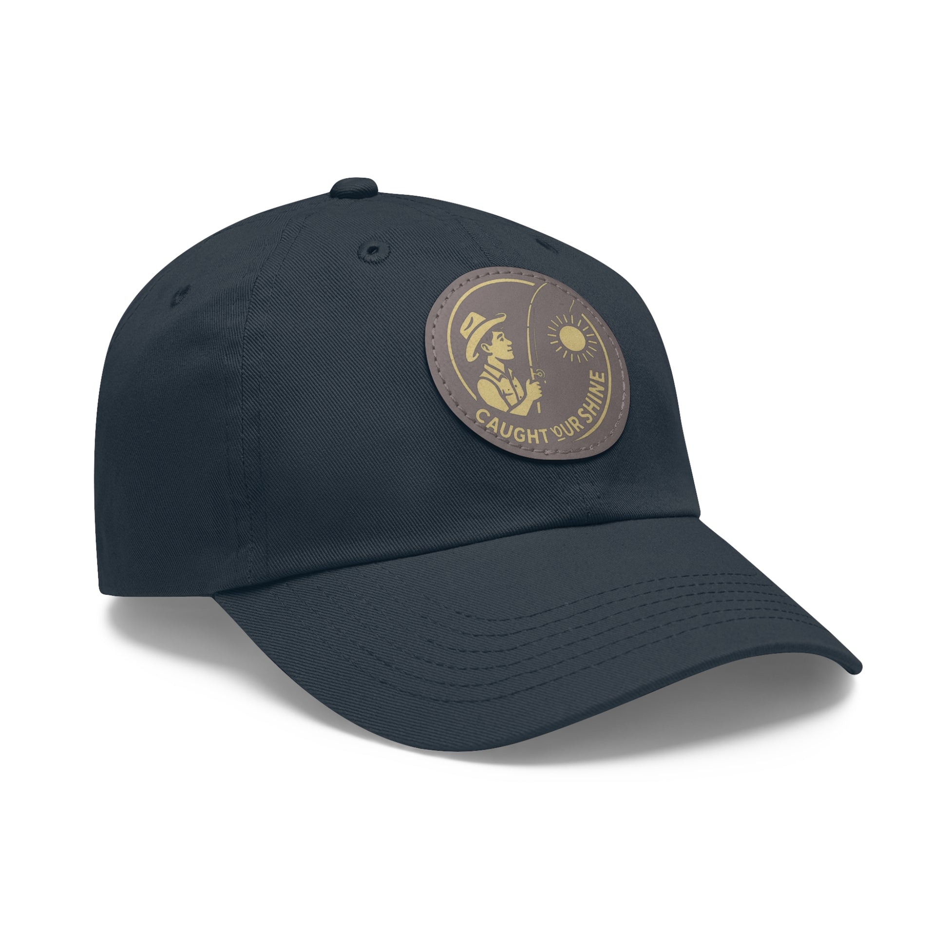 Stylish Dad Hat with Leather Patch | Perfect for Outdoors, Gift for Dads, Casual Wear, Summer Adventures, Trendy Accessories