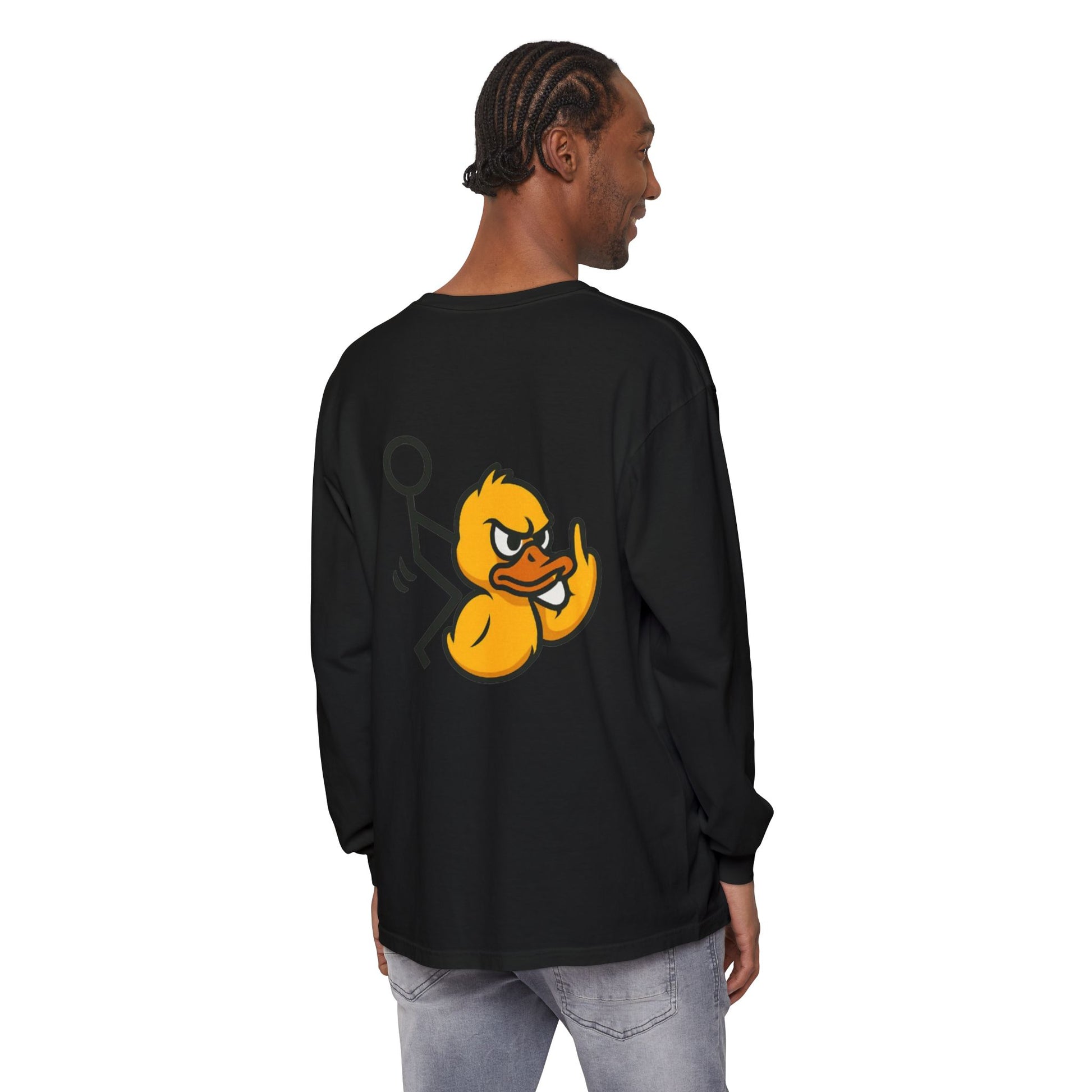 Unisex Garment-dyed Long Sleeve T-Shirt