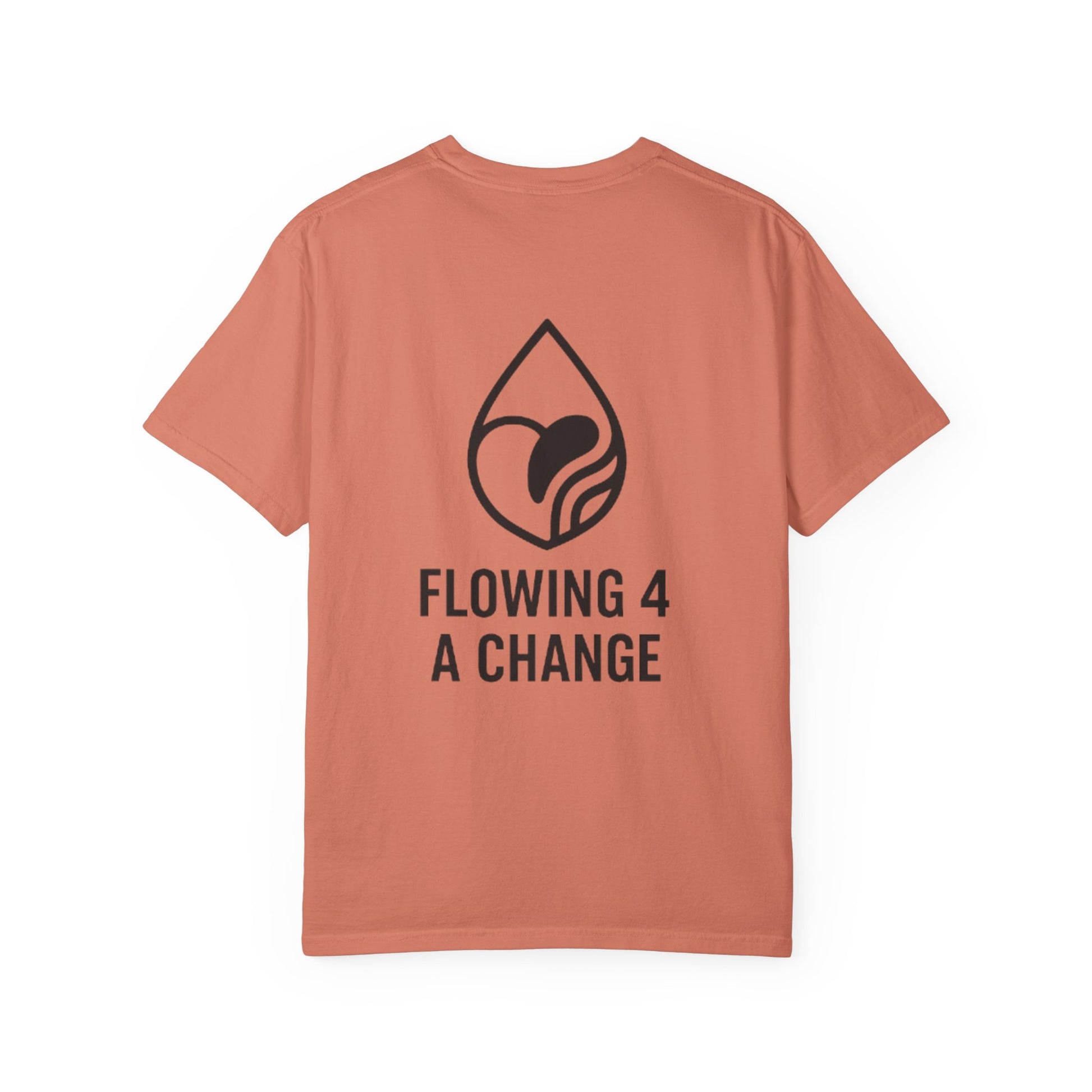 T-Shirt adapt fast, stay human Unisex Garment-Dyed