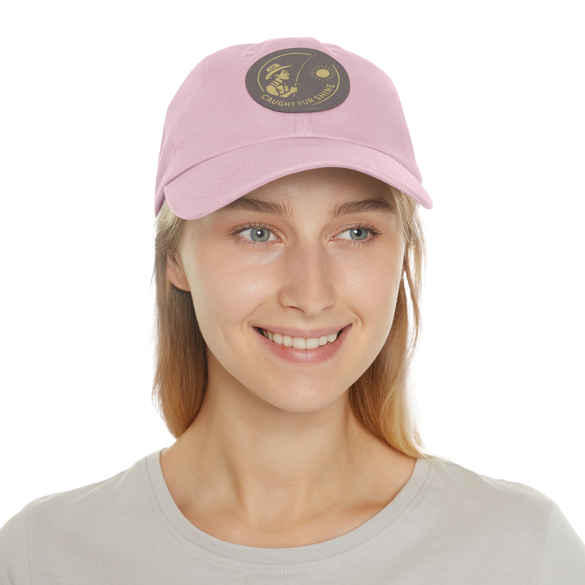 Stylish Dad Hat with Leather Patch | Perfect for Outdoors, Gift for Dads, Casual Wear, Summer Adventures, Trendy Accessories