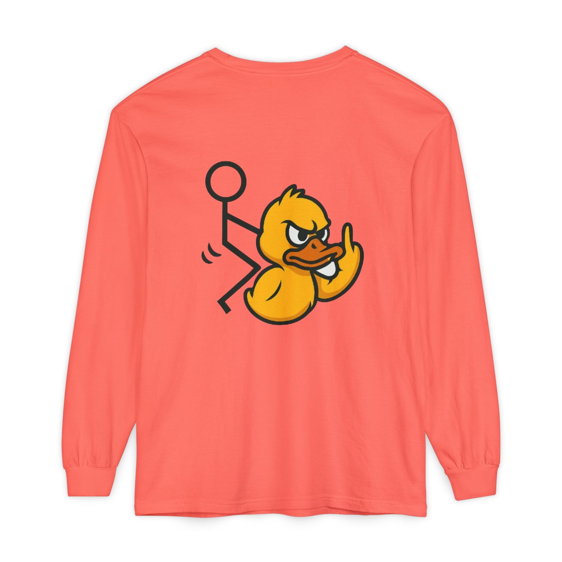Unisex Garment-dyed Long Sleeve T-Shirt