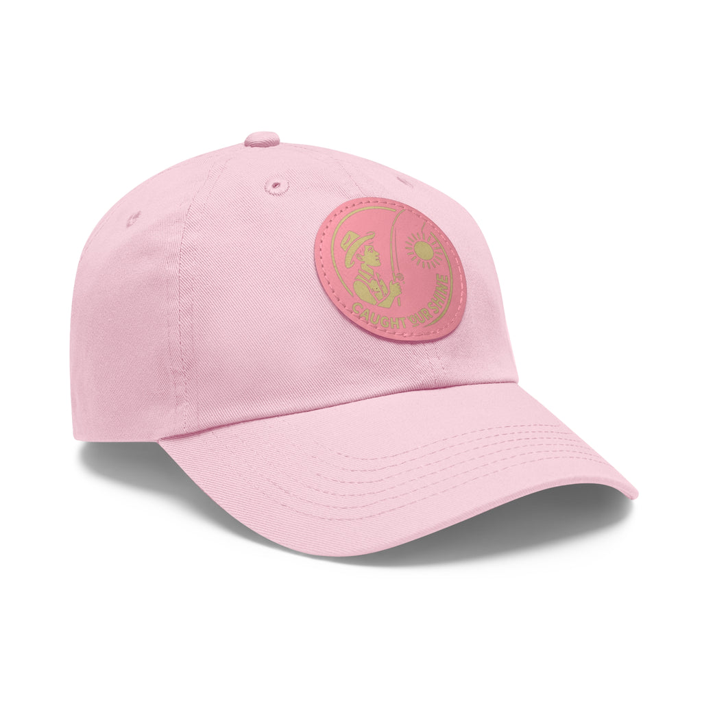 Stylish Dad Hat with Leather Patch | Perfect for Outdoors, Gift for Dads, Casual Wear, Summer Adventures, Trendy Accessories