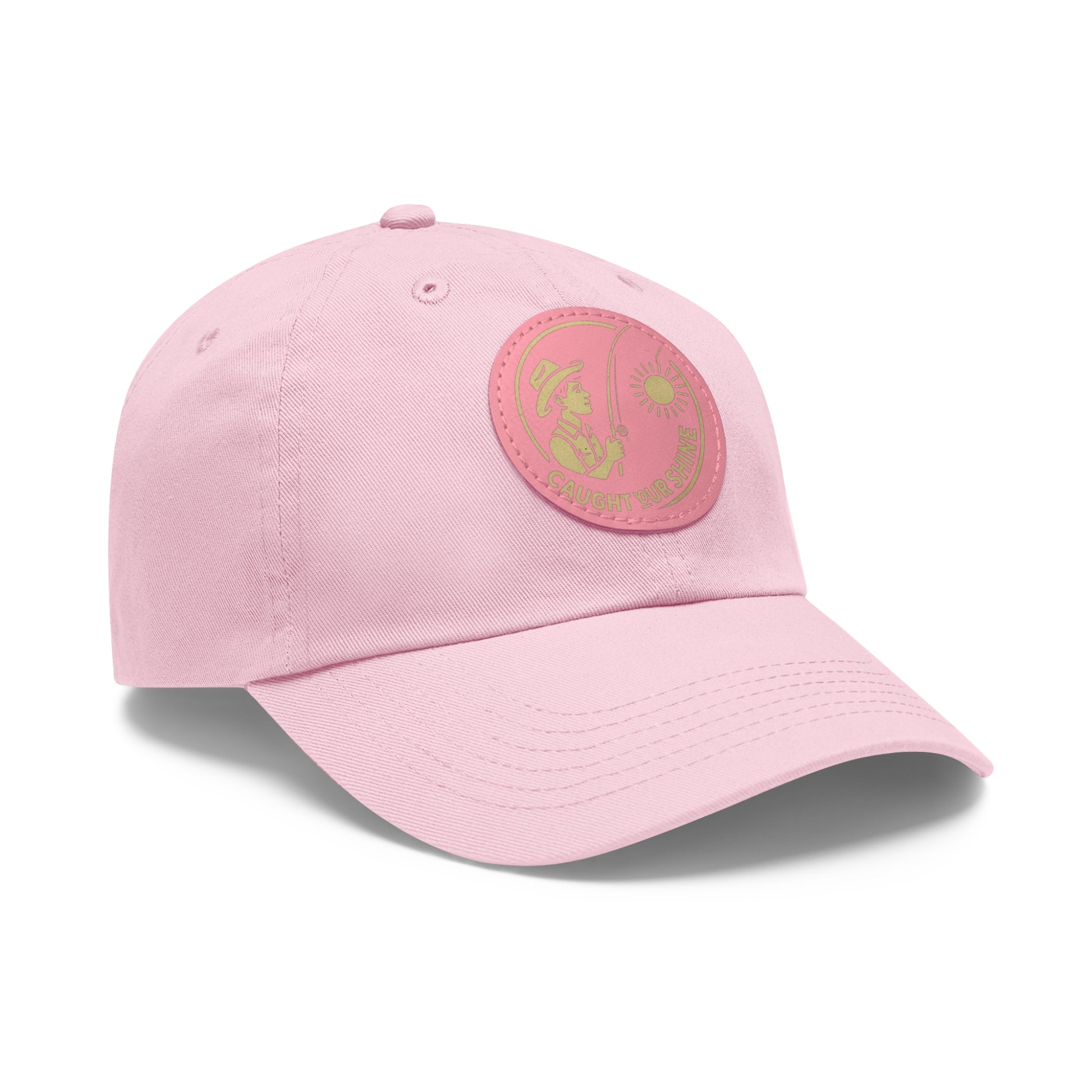 Stylish Dad Hat with Leather Patch | Perfect for Outdoors, Gift for Dads, Casual Wear, Summer Adventures, Trendy Accessories