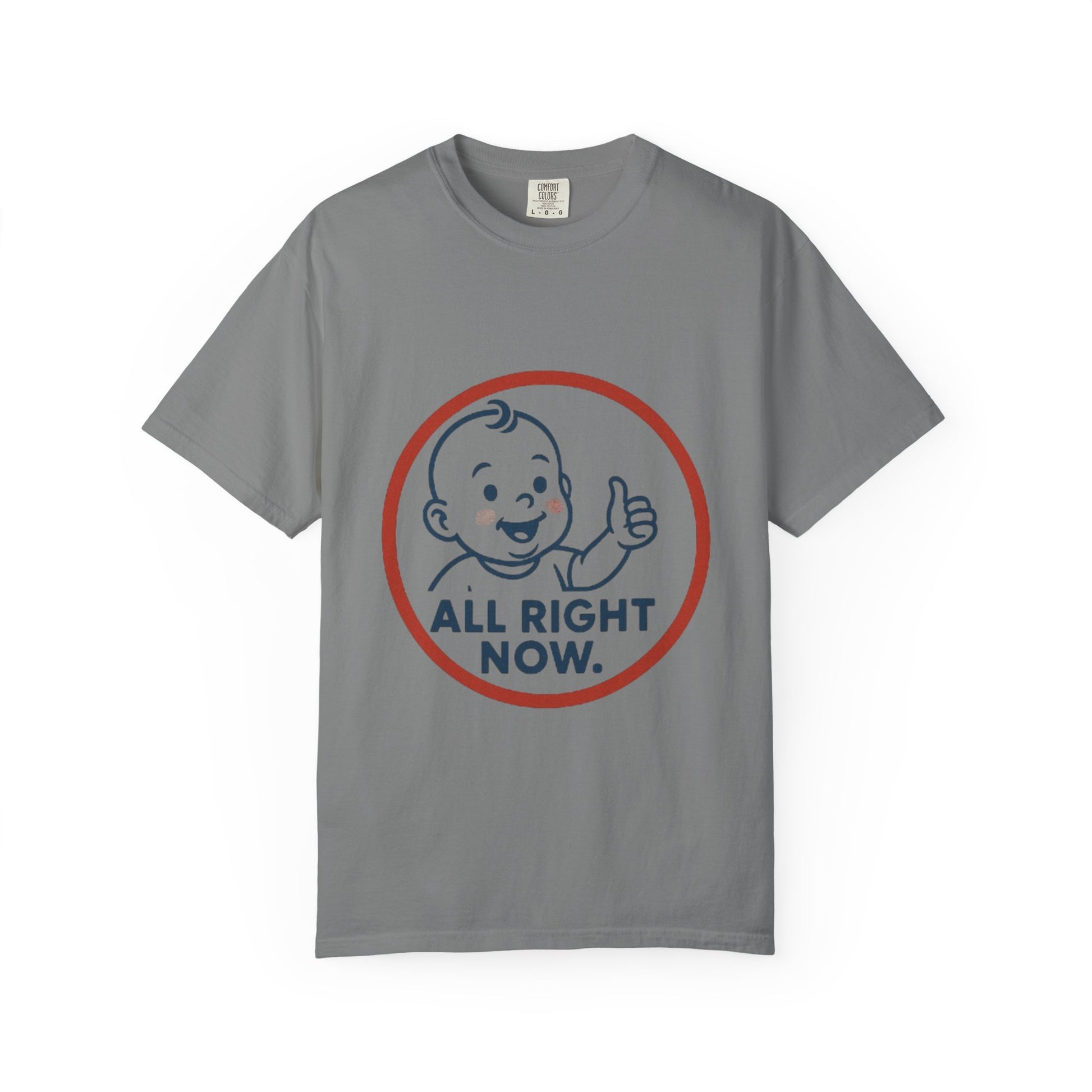 Cheerful Baby Graphic T-Shirt, Funny Quote Tee, Casual Wear, Gift for New Parents, Baby Shower Present, Everyday Comfort