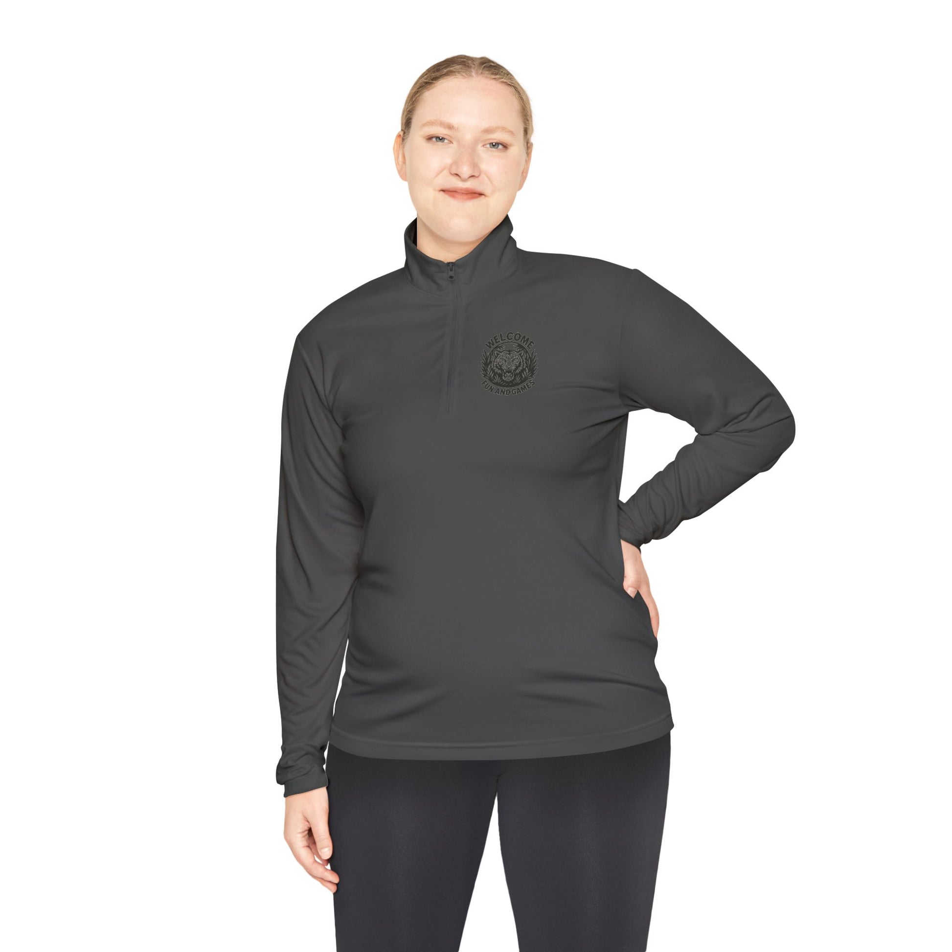 Unisex Quarter-Zip Pullover, Cozy Layer for Every Occasion, Perfect for Game Nights or Casual Outings, Gifts for Him/Her, Stylish & [...]