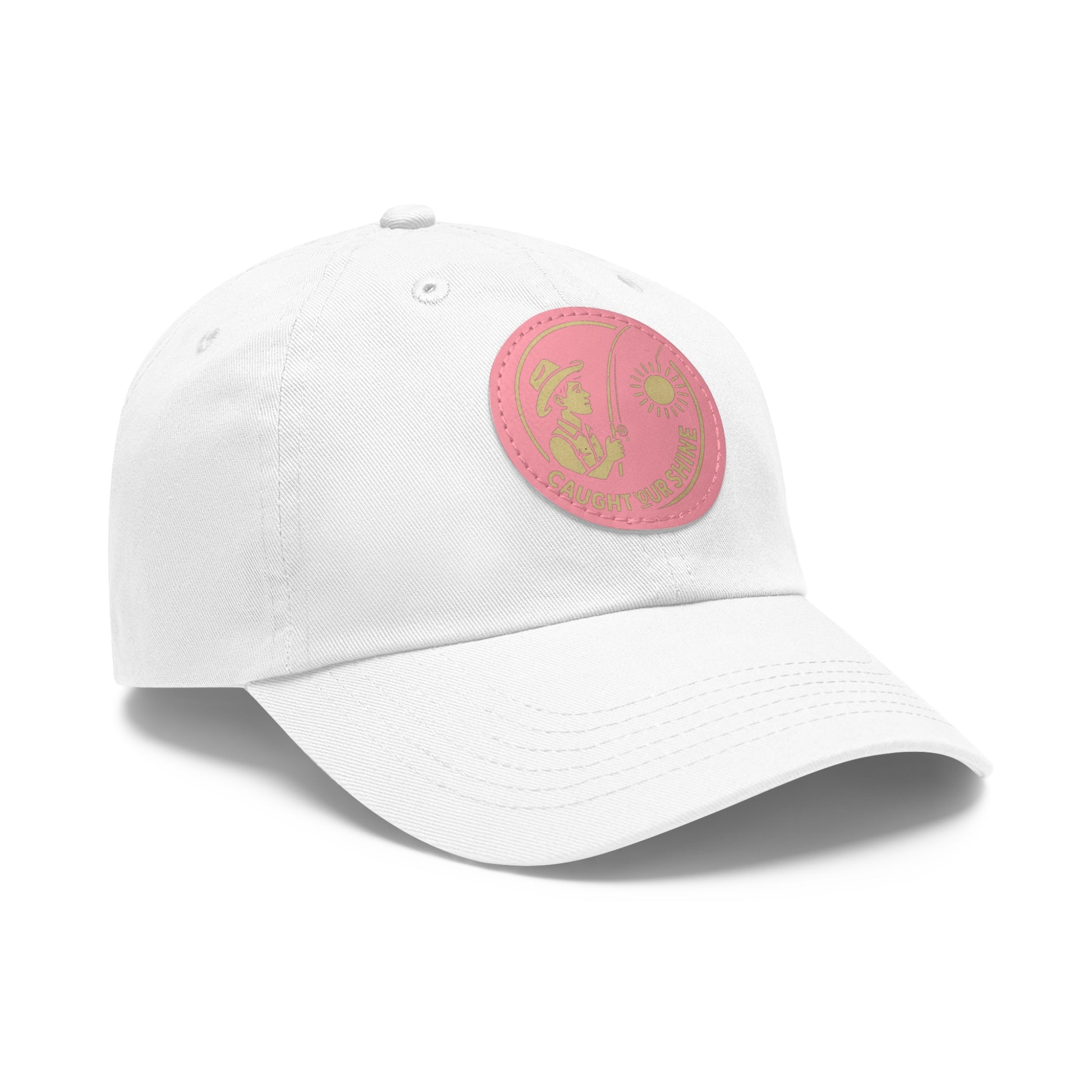 Stylish Dad Hat with Leather Patch | Perfect for Outdoors, Gift for Dads, Casual Wear, Summer Adventures, Trendy Accessories
