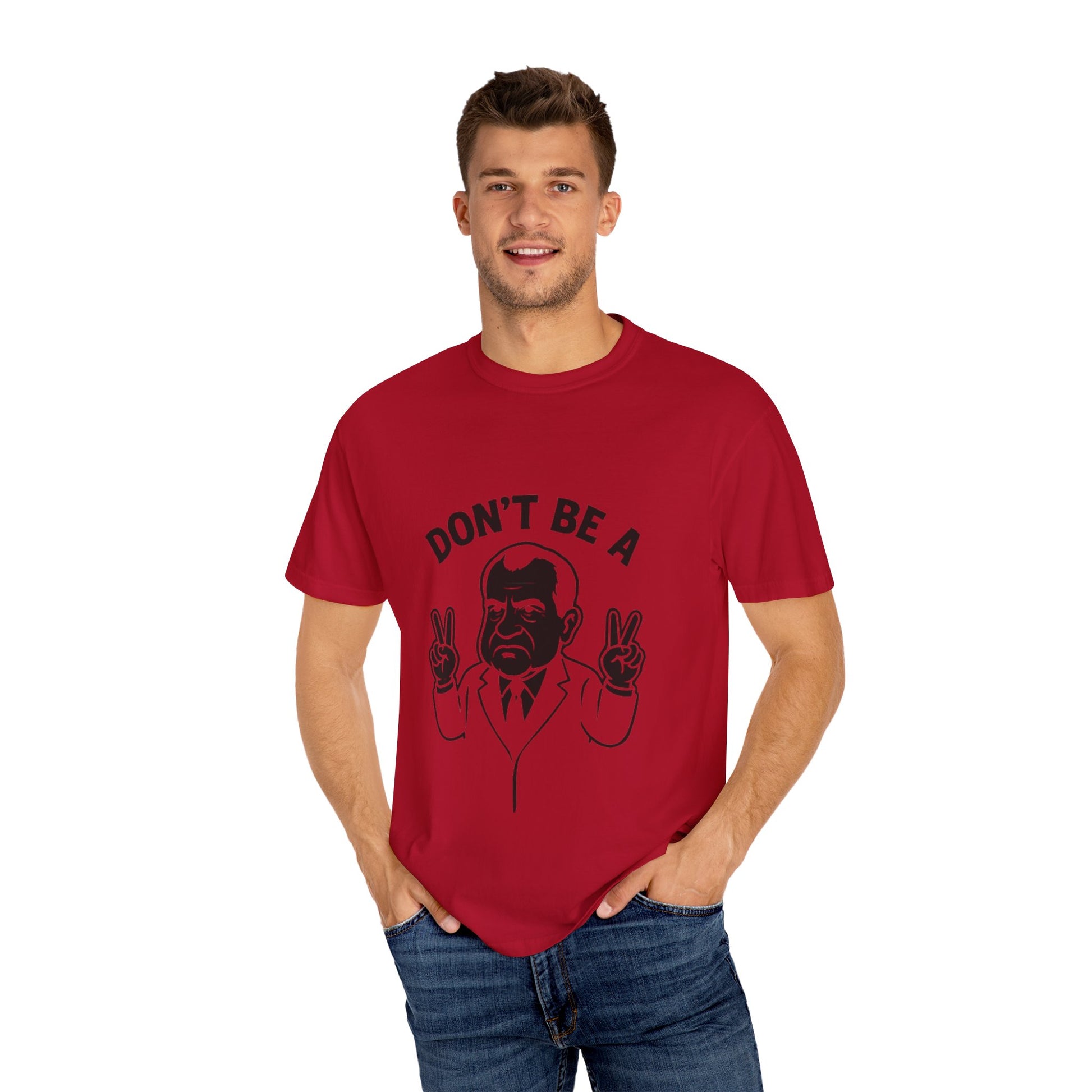 Humorous Unisex T-Shirt - Don't Be a Nixon, Political Satire Tee, Gift for Activists, Casual Wear, Vintage Style