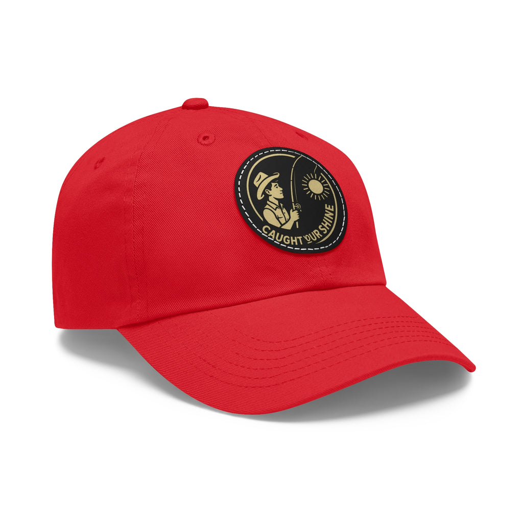 Stylish Dad Hat with Leather Patch | Perfect for Outdoors, Gift for Dads, Casual Wear, Summer Adventures, Trendy Accessories