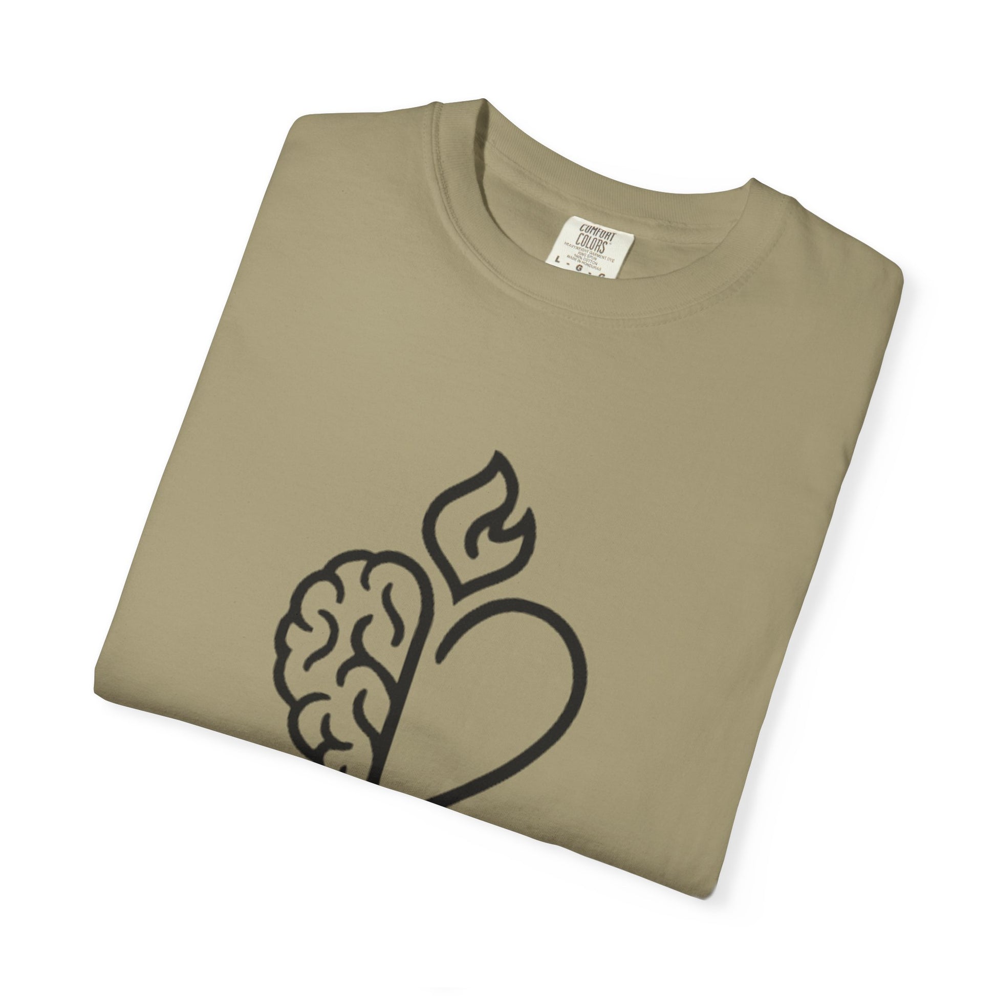 T-Shirt adapt fast, stay human Unisex Garment-Dyed