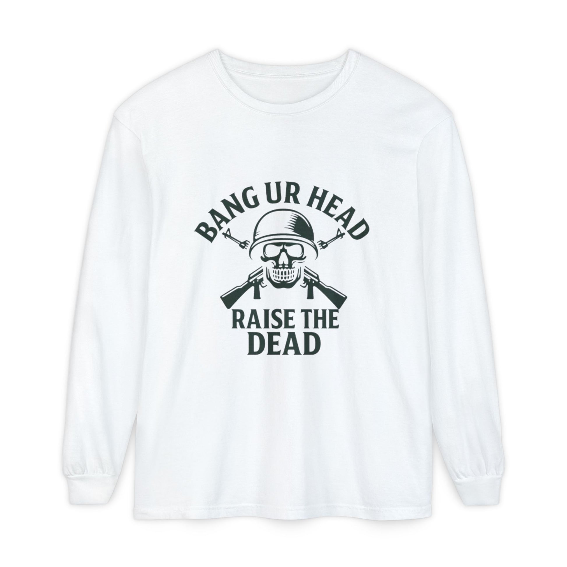 Unisex Garment-dyed Long Sleeve T-Shirt