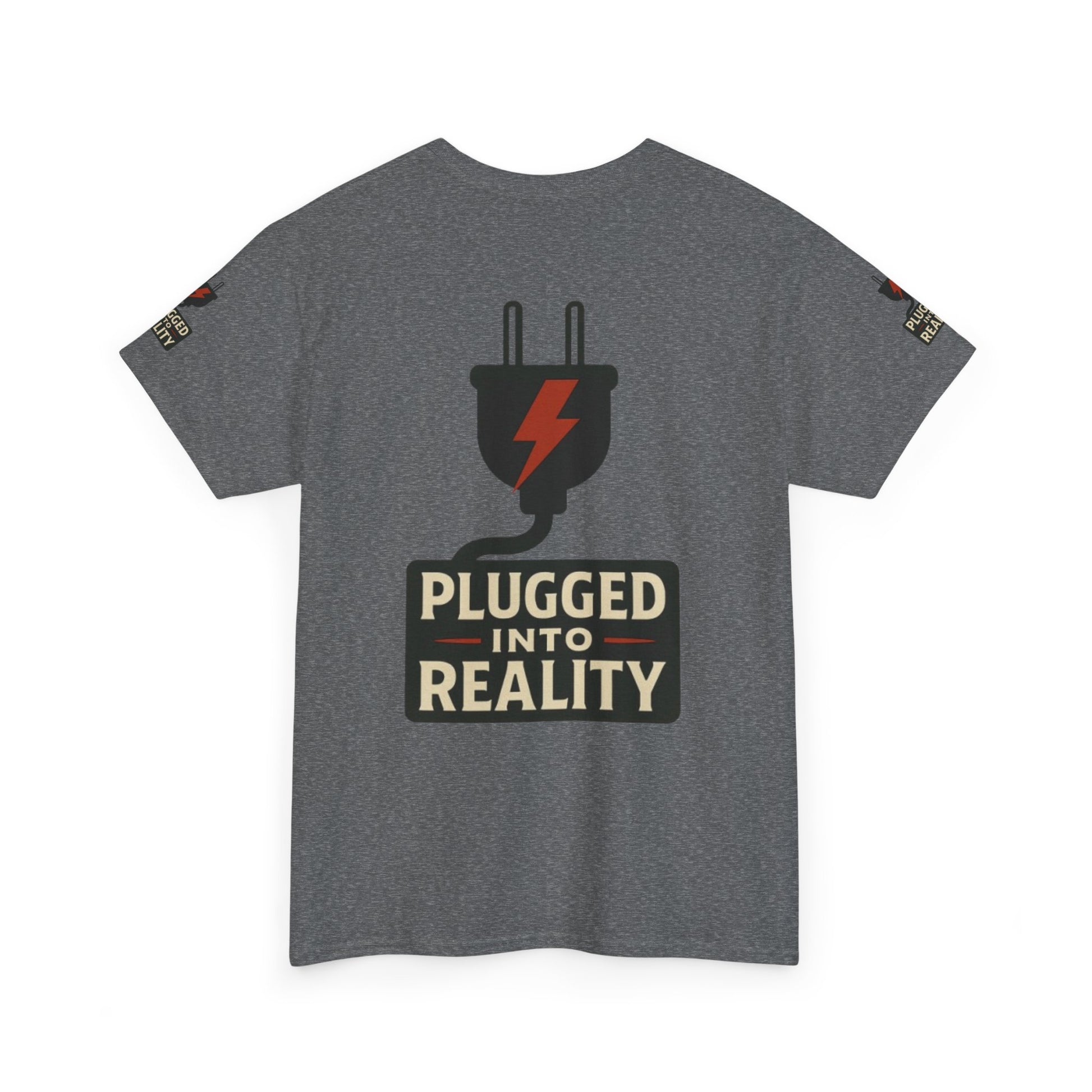 Unplugged Reality Tee - Fun Casual Shirt, Gift for Tech Enthusiasts, Graphic Tee for Friends, Quirky Everyday Wear, Recharge Your Vibe!