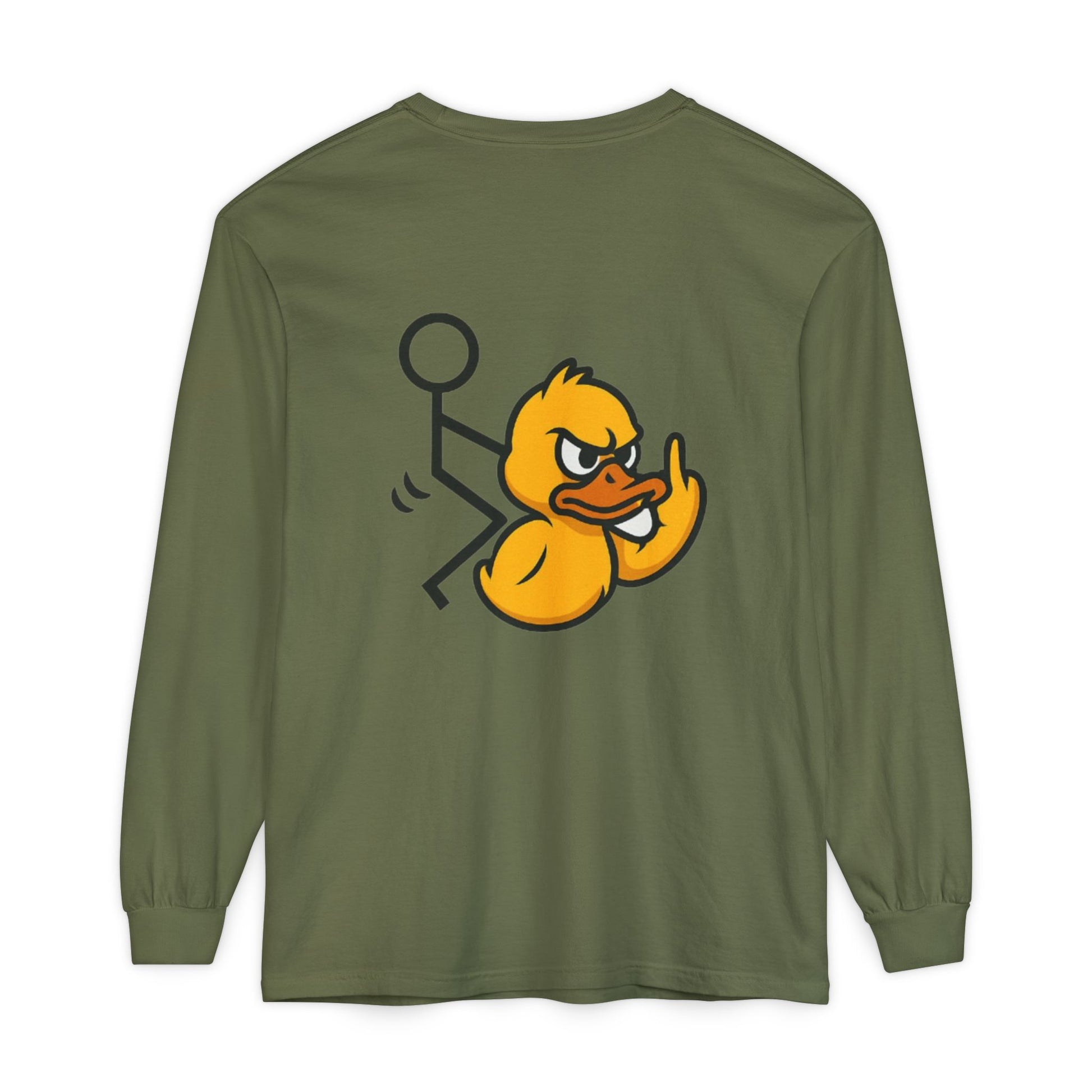 Unisex Garment-dyed Long Sleeve T-Shirt