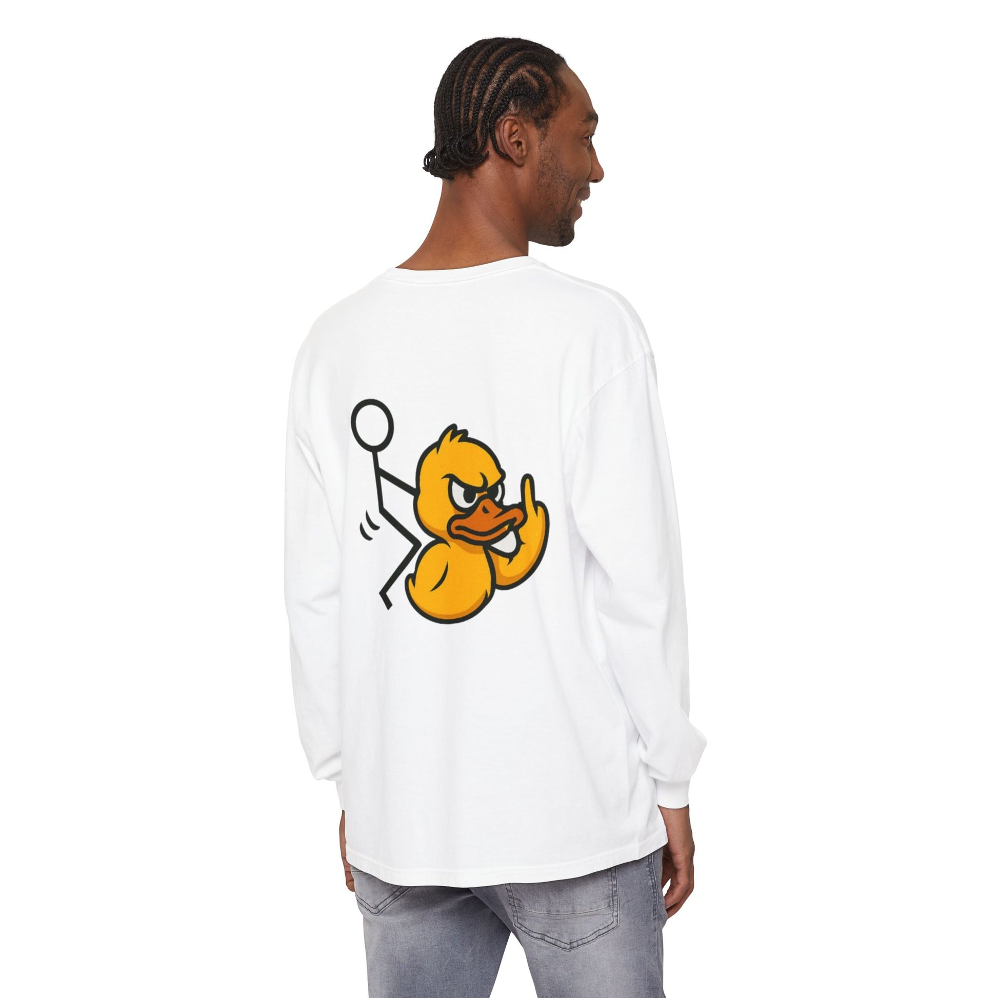 Unisex Garment-dyed Long Sleeve T-Shirt