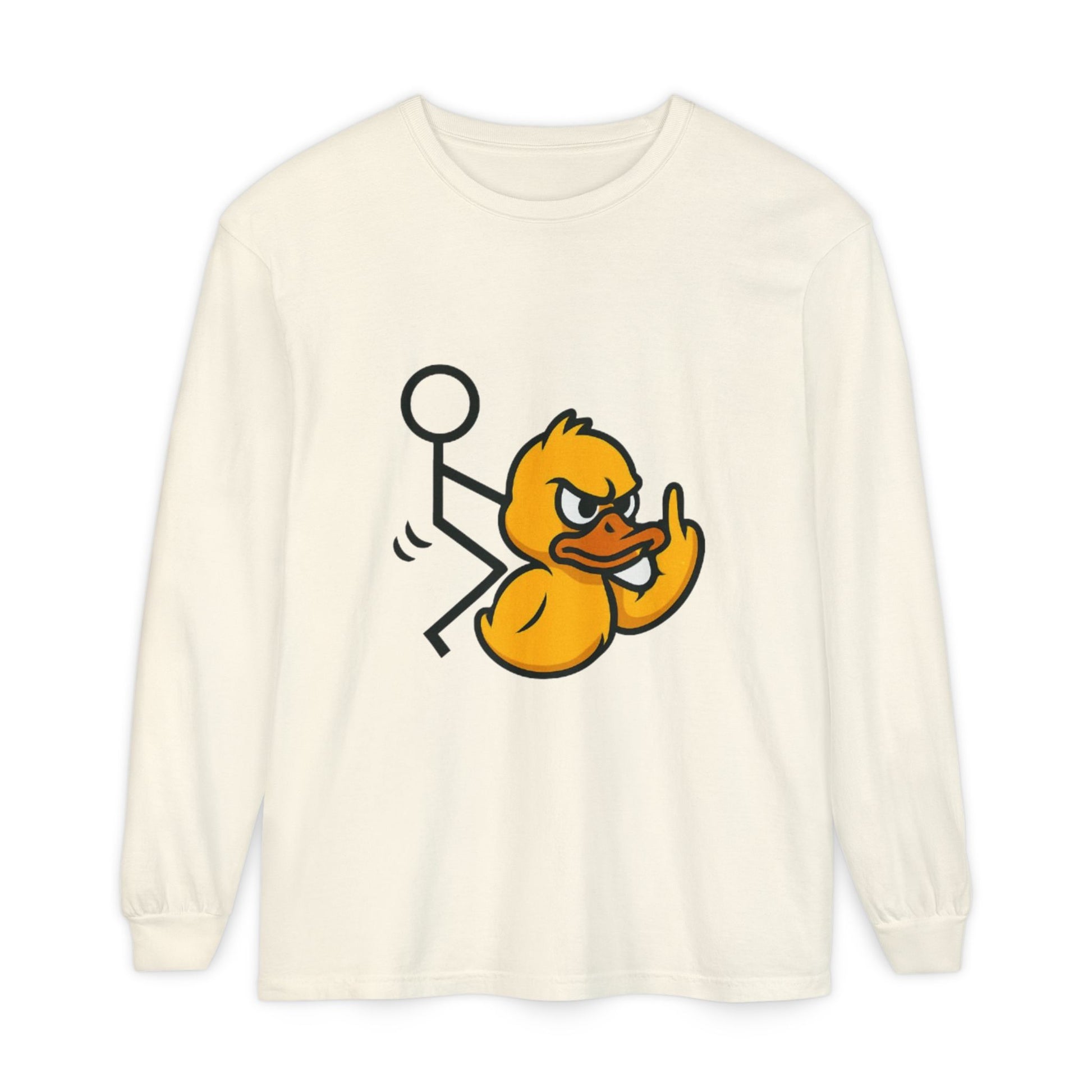 Unisex Garment-dyed Long Sleeve T-Shirt