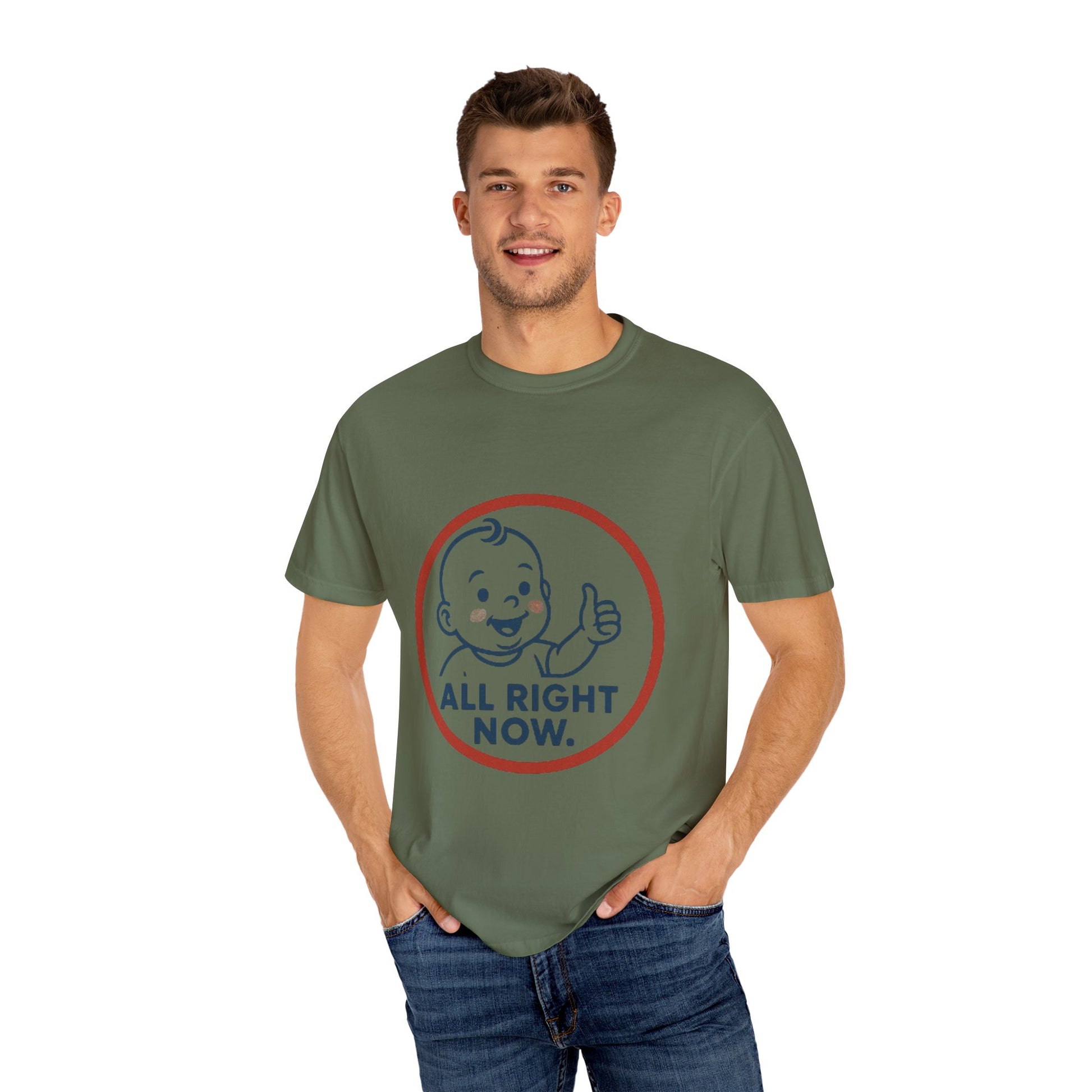 Cheerful Baby Graphic T-Shirt, Funny Quote Tee, Casual Wear, Gift for New Parents, Baby Shower Present, Everyday Comfort