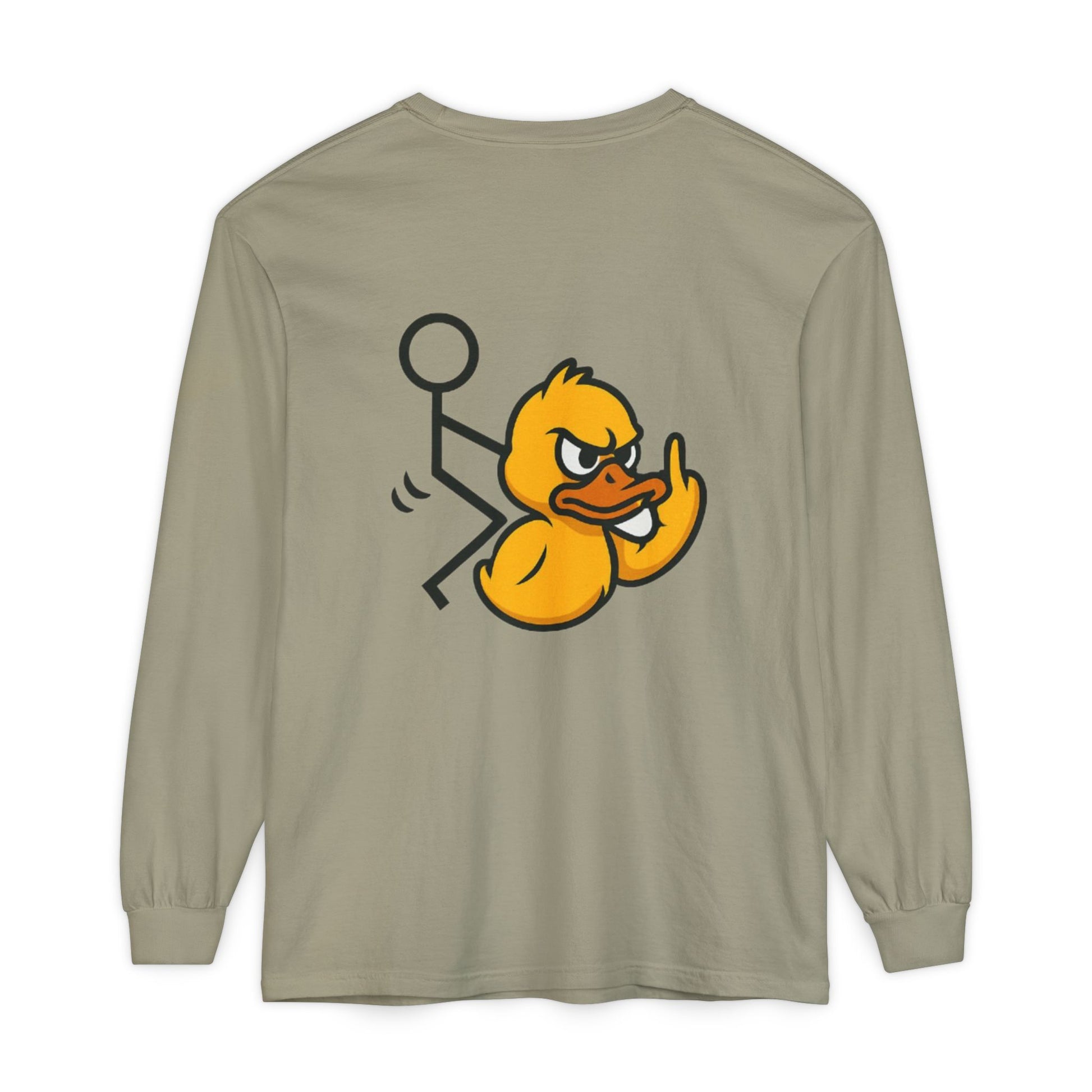 Unisex Garment-dyed Long Sleeve T-Shirt