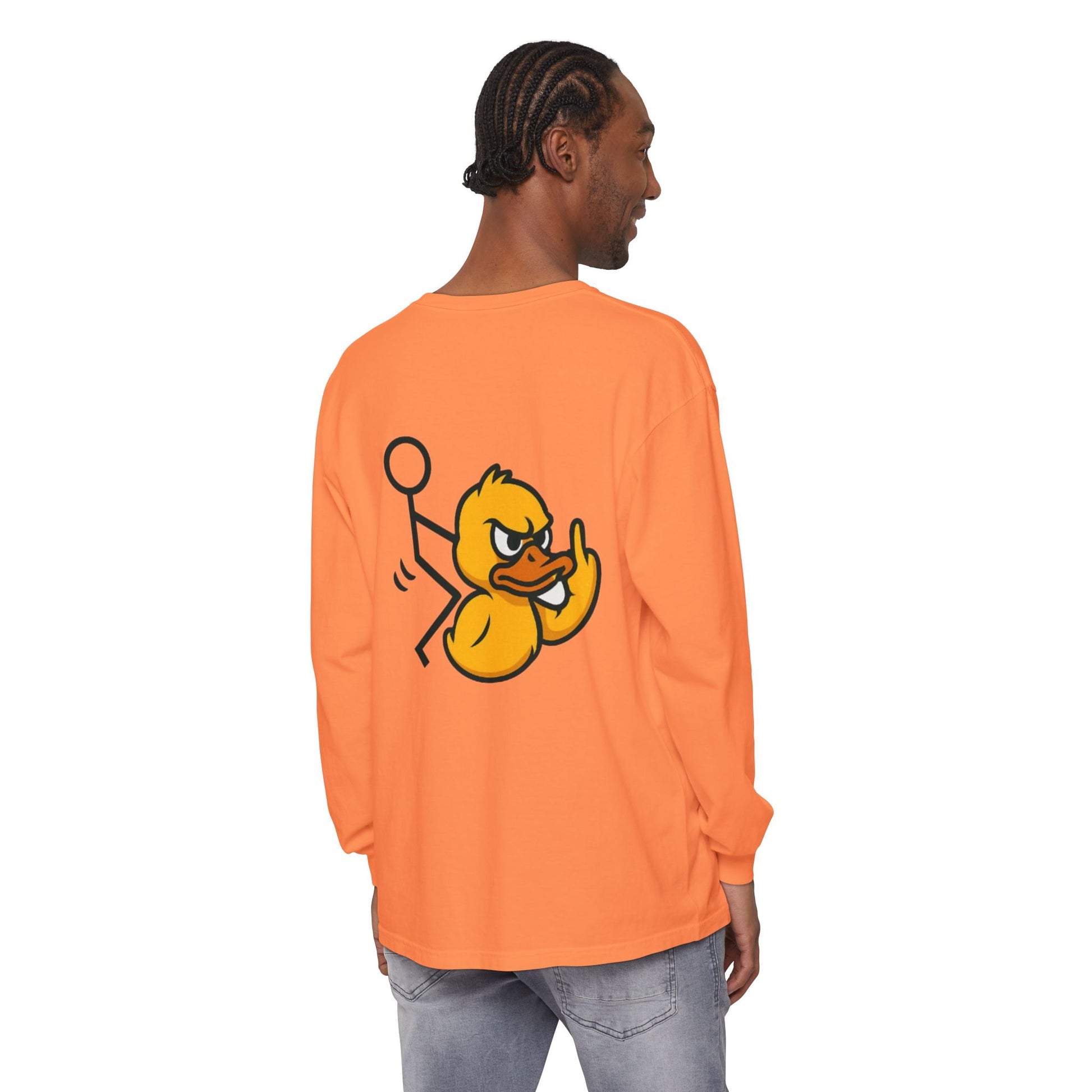 Unisex Garment-dyed Long Sleeve T-Shirt