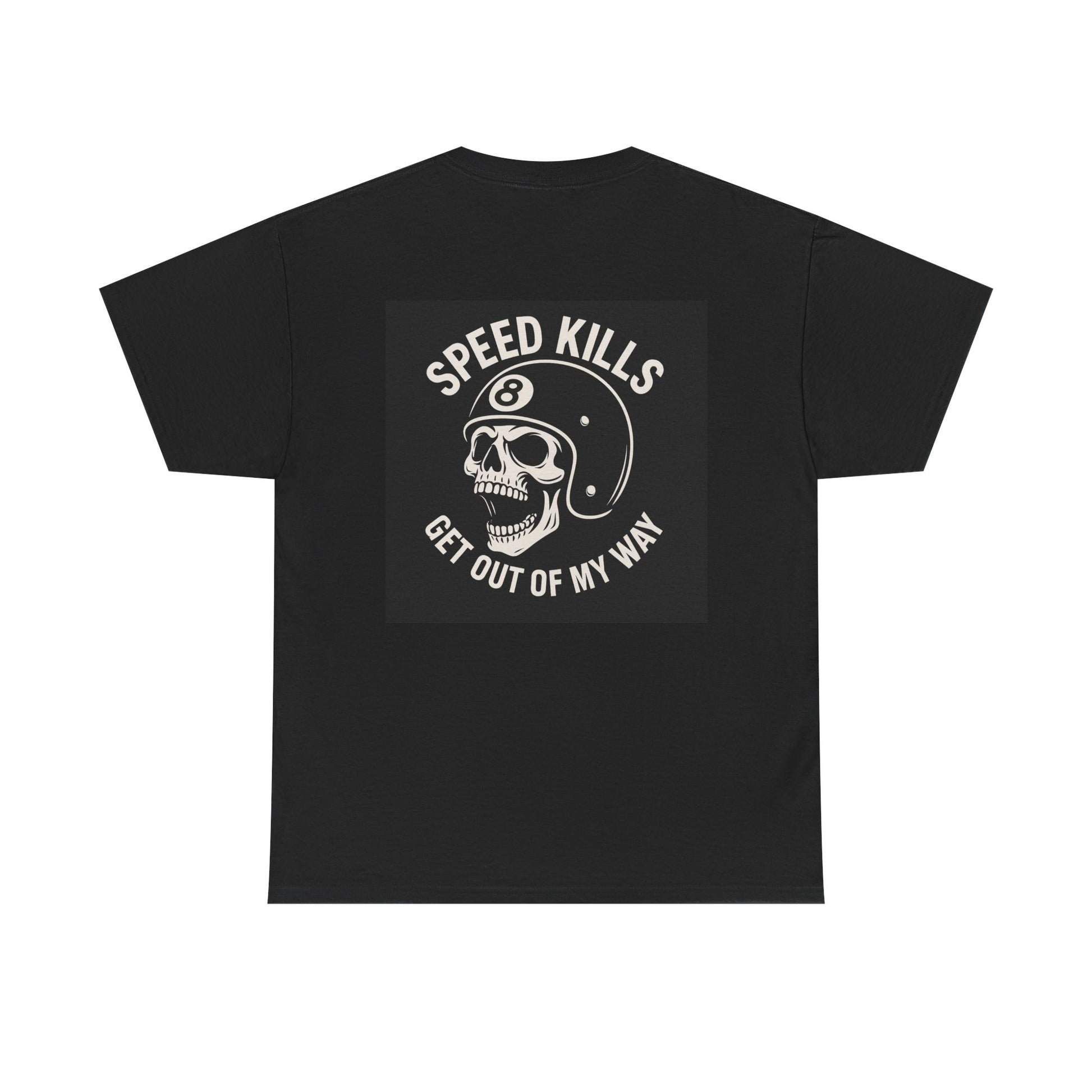 Skull Graphic Tee, Unisex Heavy Cotton Tee, Motorcycle Apparel, Edgy Clothing, Gift for Bikers, Statement T-Shirt
