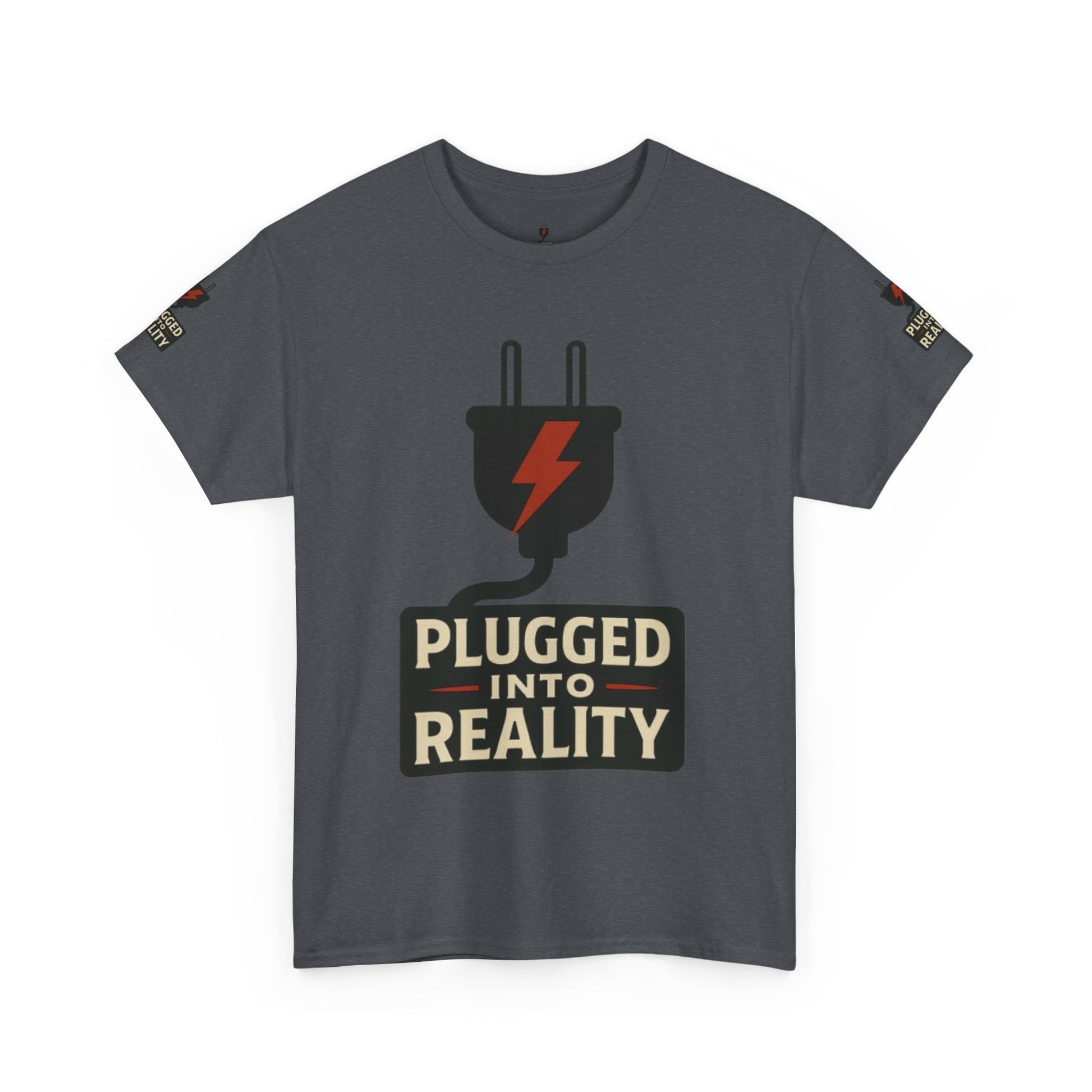 Unplugged Reality Tee - Fun Casual Shirt, Gift for Tech Enthusiasts, Graphic Tee for Friends, Quirky Everyday Wear, Recharge Your Vibe!