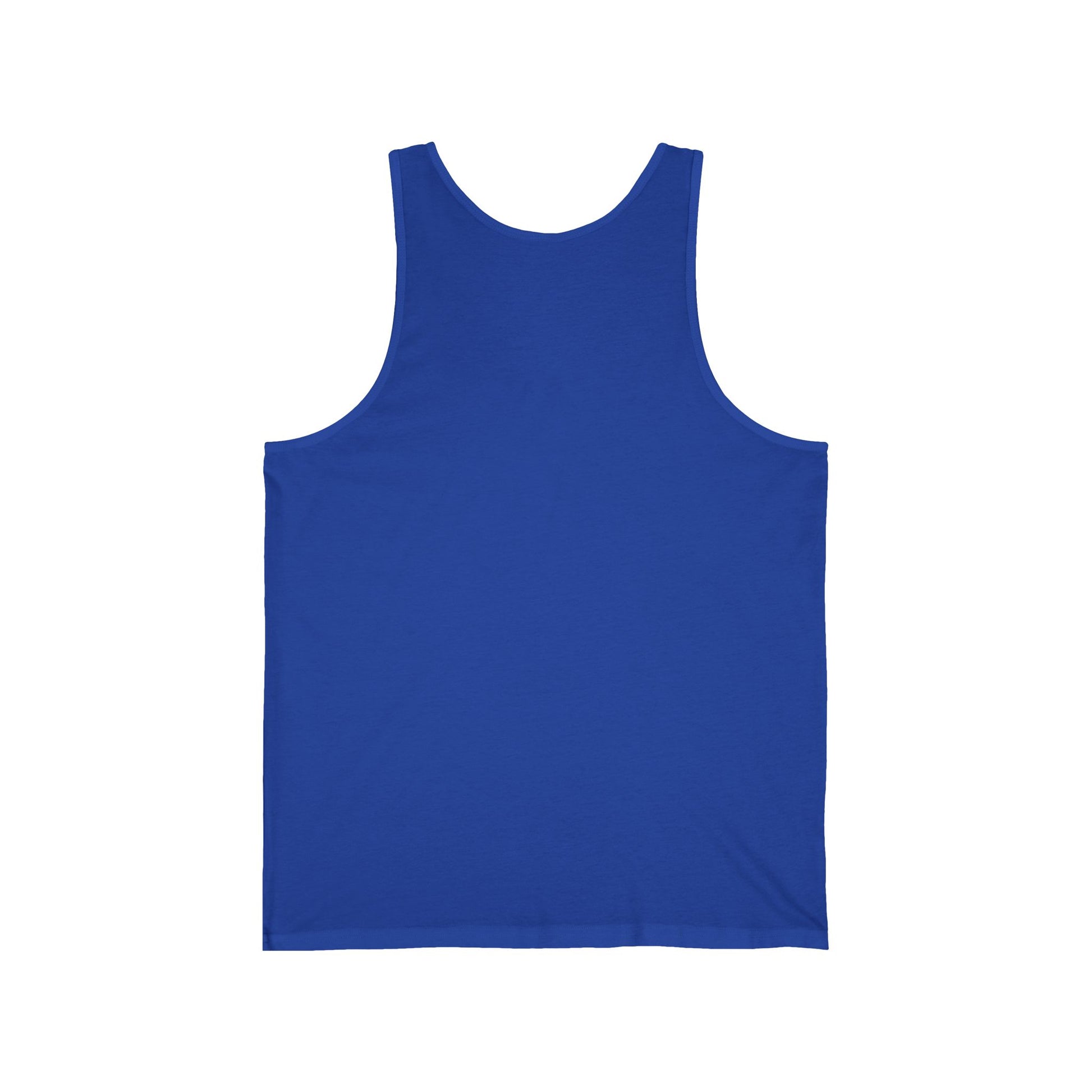 Unisex Jersey Tank Top - Adapt Fast Stay Human, Motivational Workout Shirt, Casual Summer Apparel, Gift for Athletes, Mindfulness Tank