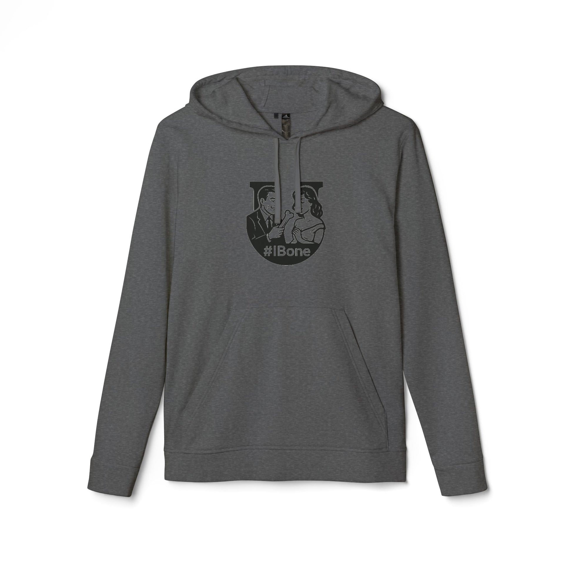 Unisex Fleece Hoodie with #IBone Graphic, Cozy Casual Wear for Everyday, Gift for Friends, Perfect for Events, Sportswear