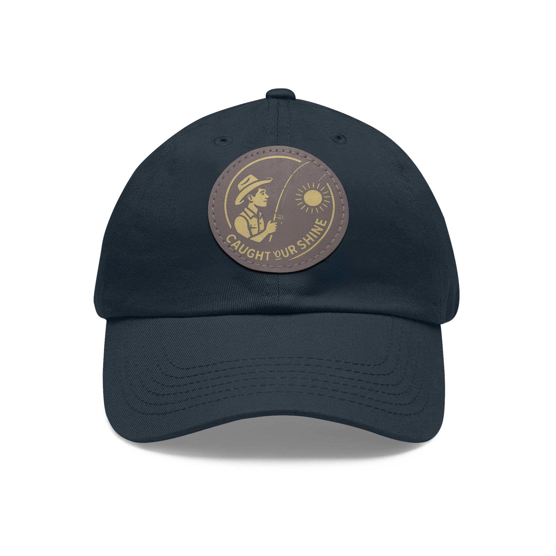 Stylish Dad Hat with Leather Patch | Perfect for Outdoors, Gift for Dads, Casual Wear, Summer Adventures, Trendy Accessories