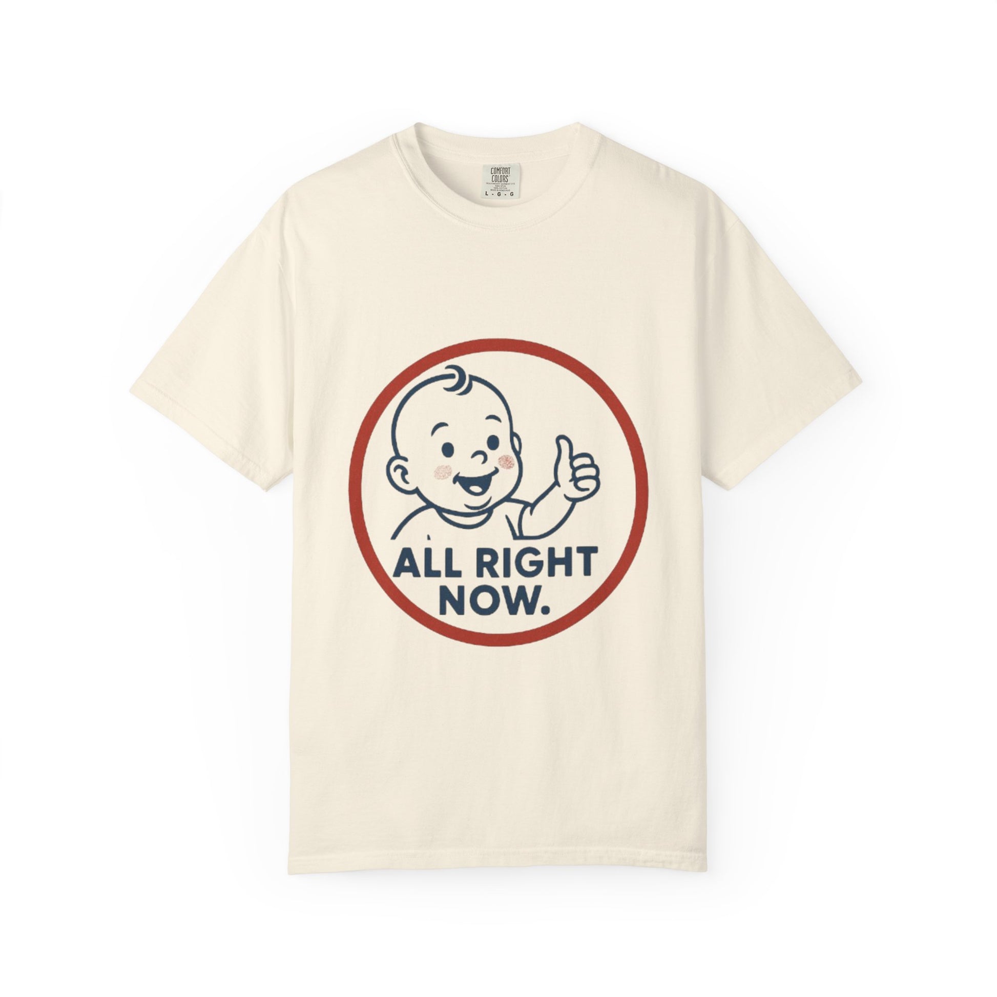 Cheerful Baby Graphic T-Shirt, Funny Quote Tee, Casual Wear, Gift for New Parents, Baby Shower Present, Everyday Comfort