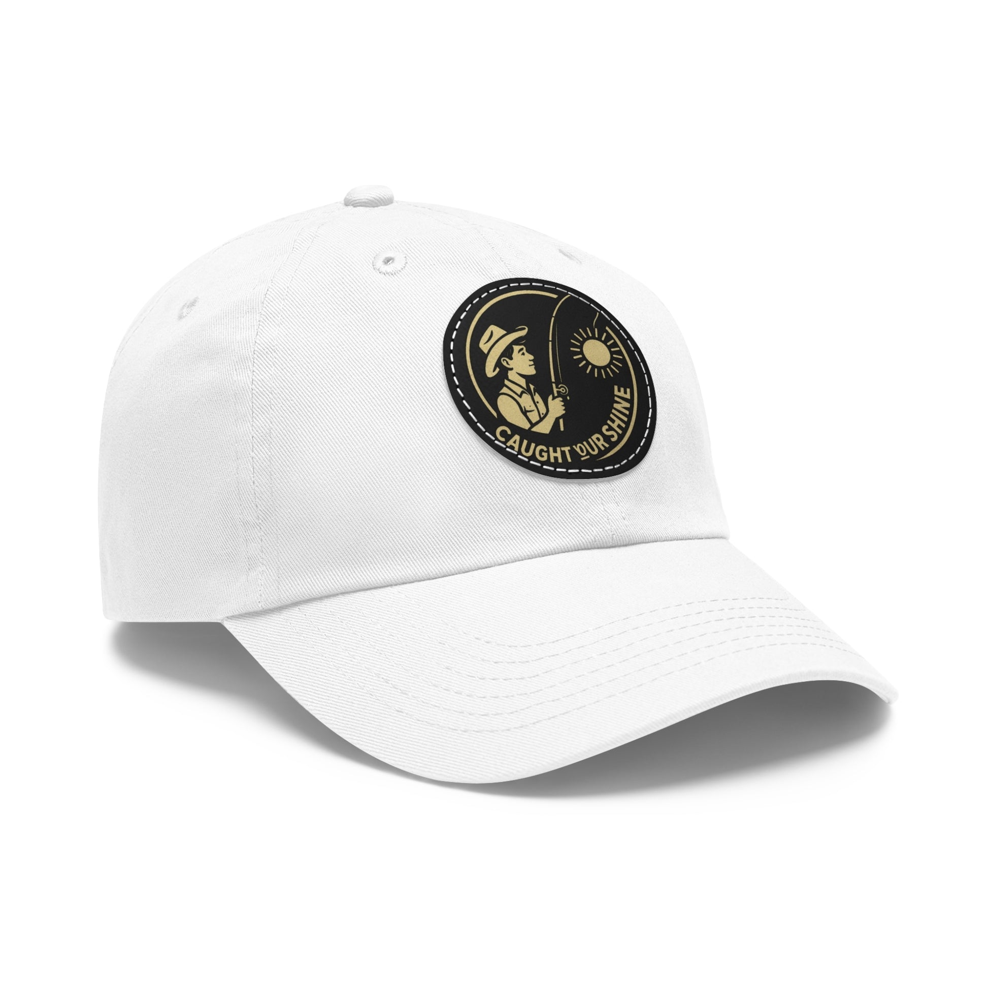 Stylish Dad Hat with Leather Patch | Perfect for Outdoors, Gift for Dads, Casual Wear, Summer Adventures, Trendy Accessories