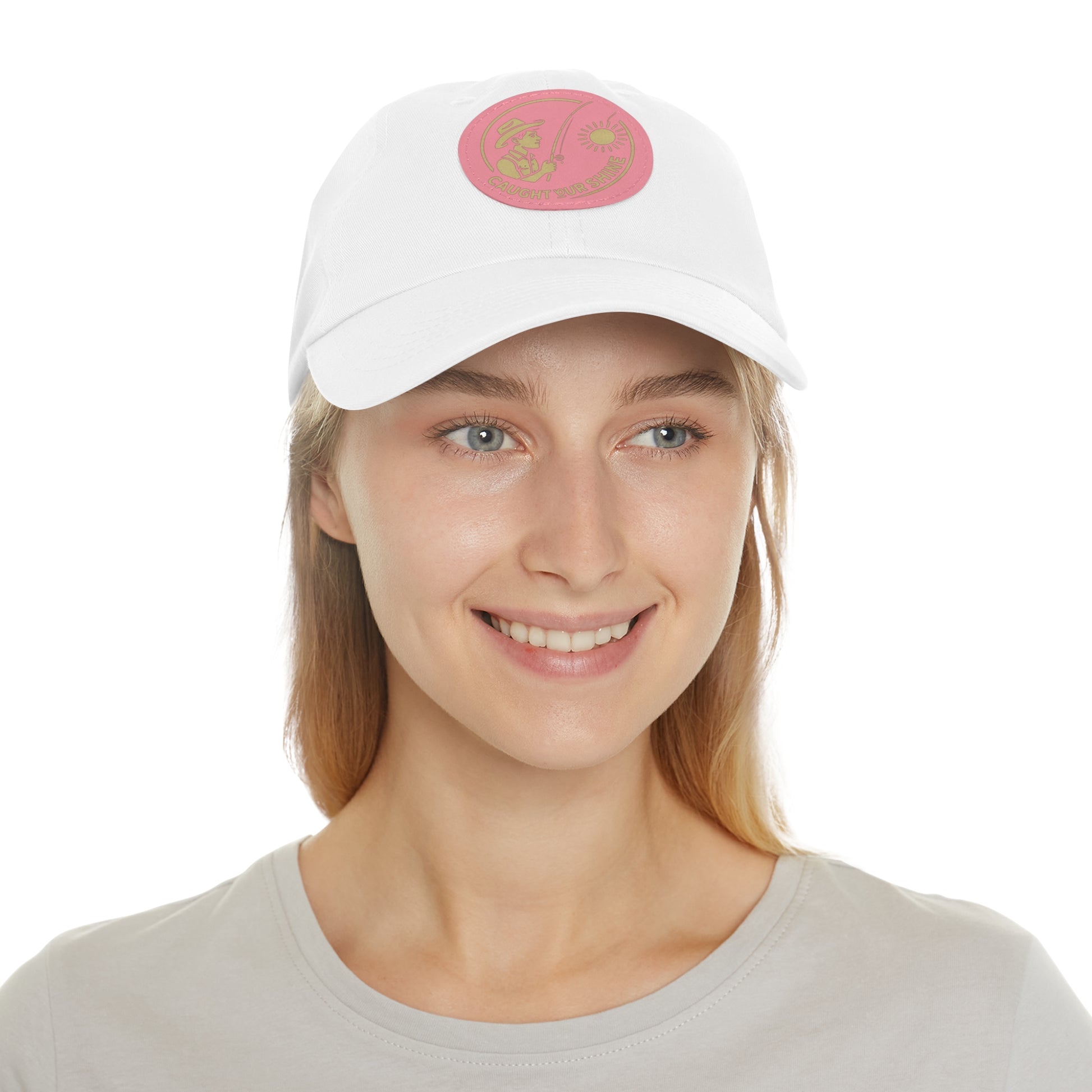 Stylish Dad Hat with Leather Patch | Perfect for Outdoors, Gift for Dads, Casual Wear, Summer Adventures, Trendy Accessories