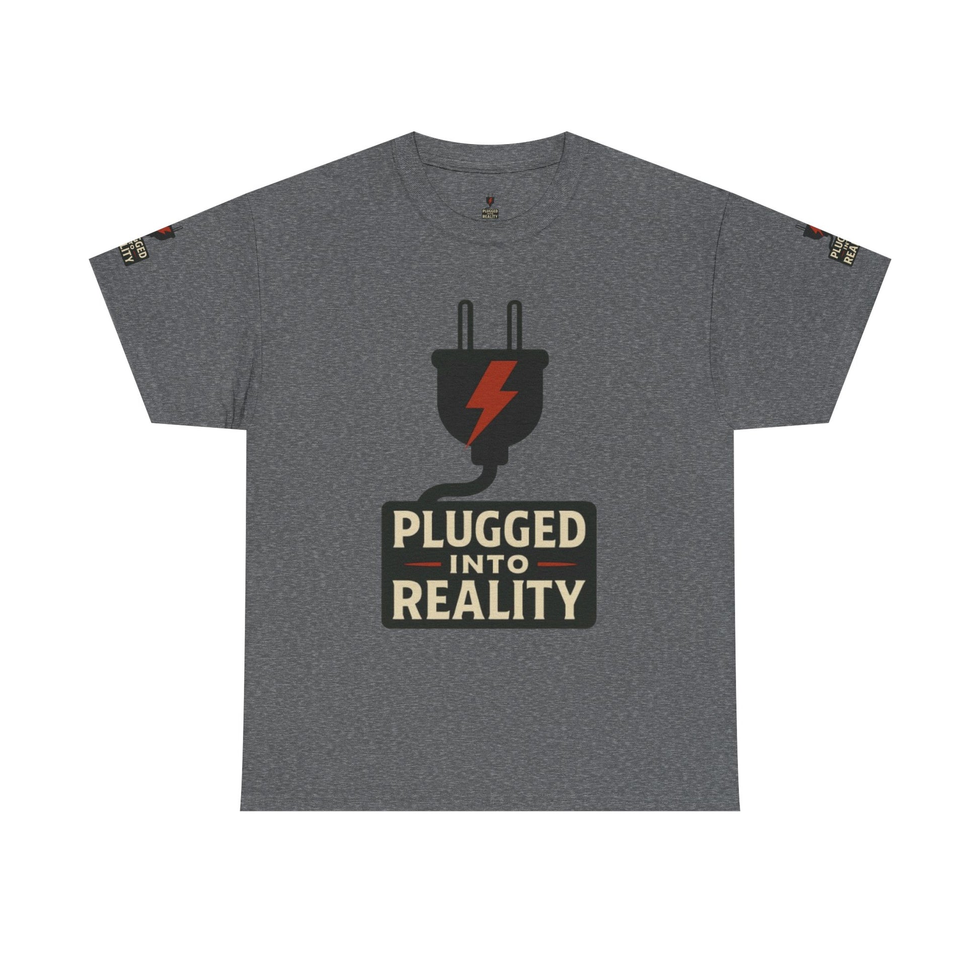 Unplugged Reality Tee - Fun Casual Shirt, Gift for Tech Enthusiasts, Graphic Tee for Friends, Quirky Everyday Wear, Recharge Your Vibe!