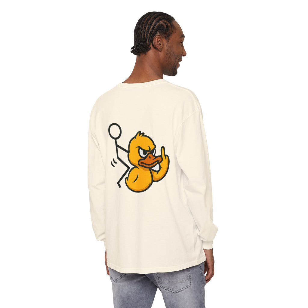 Unisex Garment-dyed Long Sleeve T-Shirt