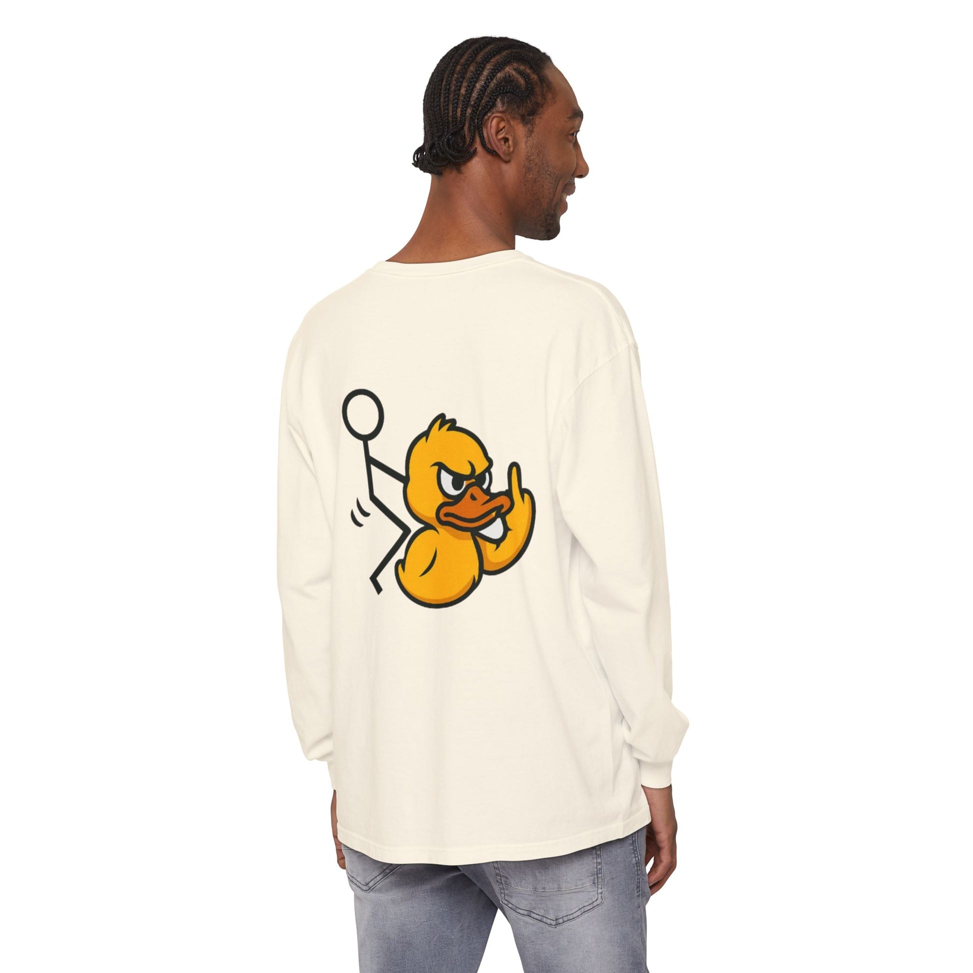 Unisex Garment-dyed Long Sleeve T-Shirt